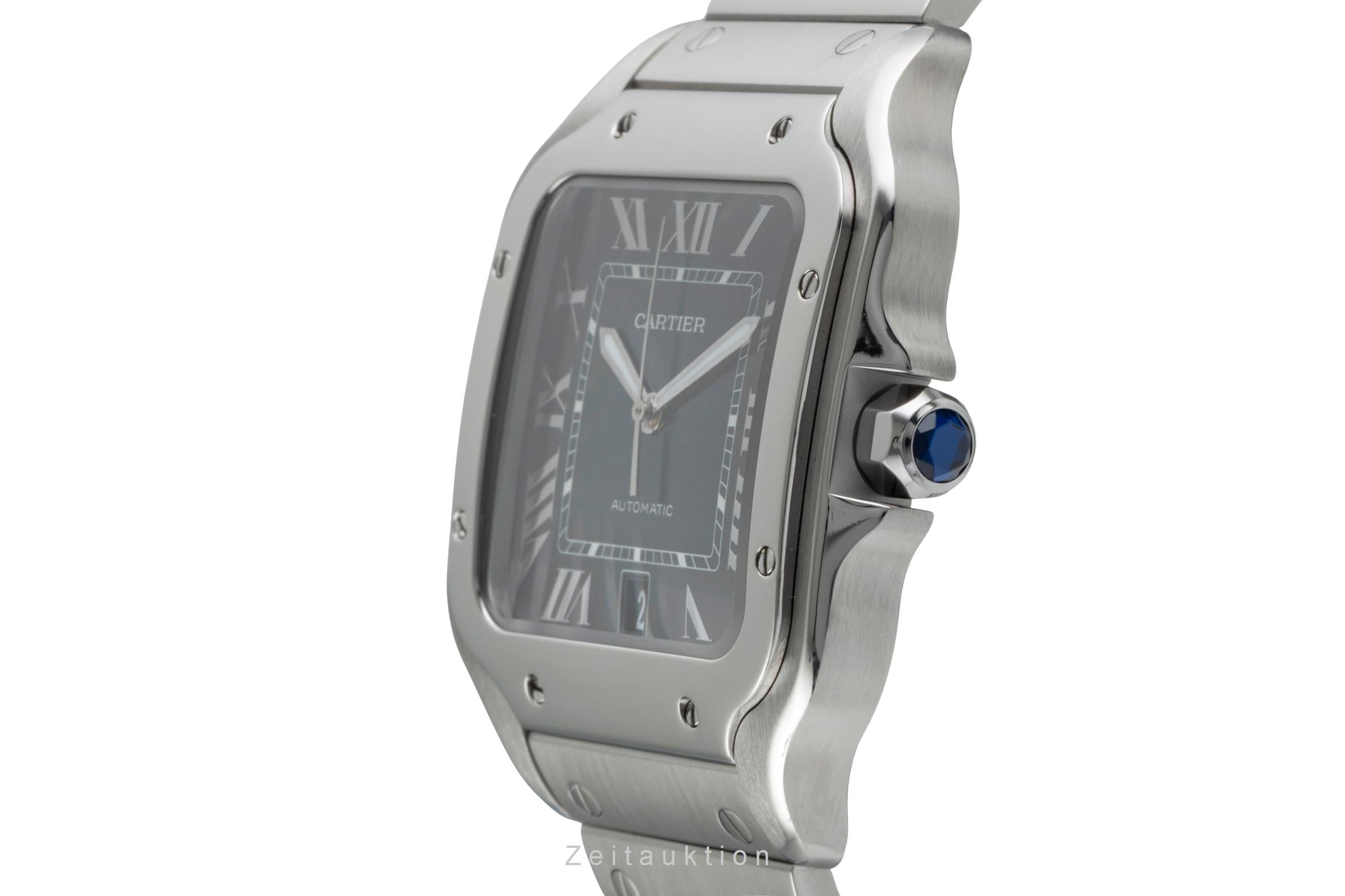 Cartier Santos steel automatic men's watch WSSA0030, 4072 LP: 8850EUR  [2505311]