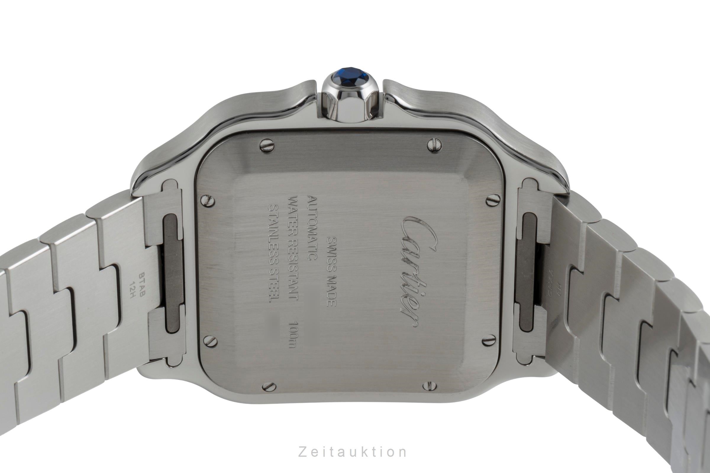 Cartier Santos steel automatic men's watch WSSA0030, 4072 LP: 8850EUR  [2505311]
