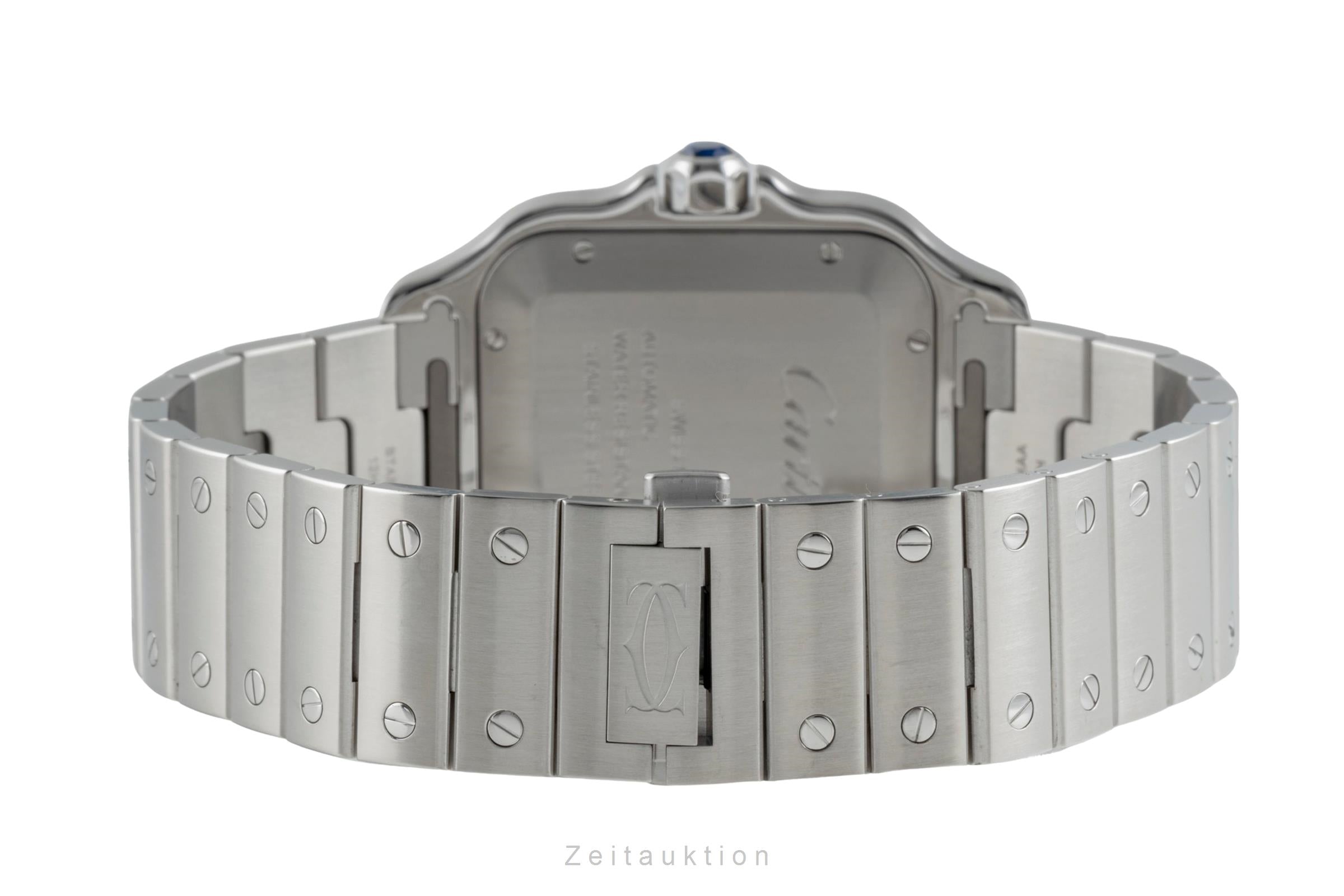 Cartier Santos steel automatic men's watch WSSA0030, 4072 LP: 8850EUR  [2505311]