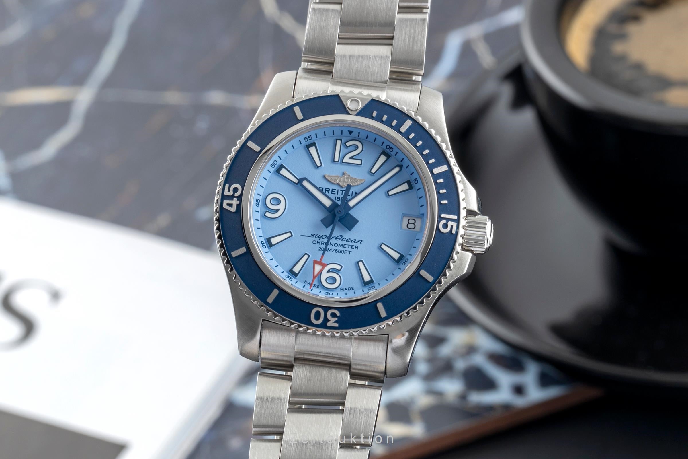 Breitling Superocean steel automatic men's watch A17316  [2505313]