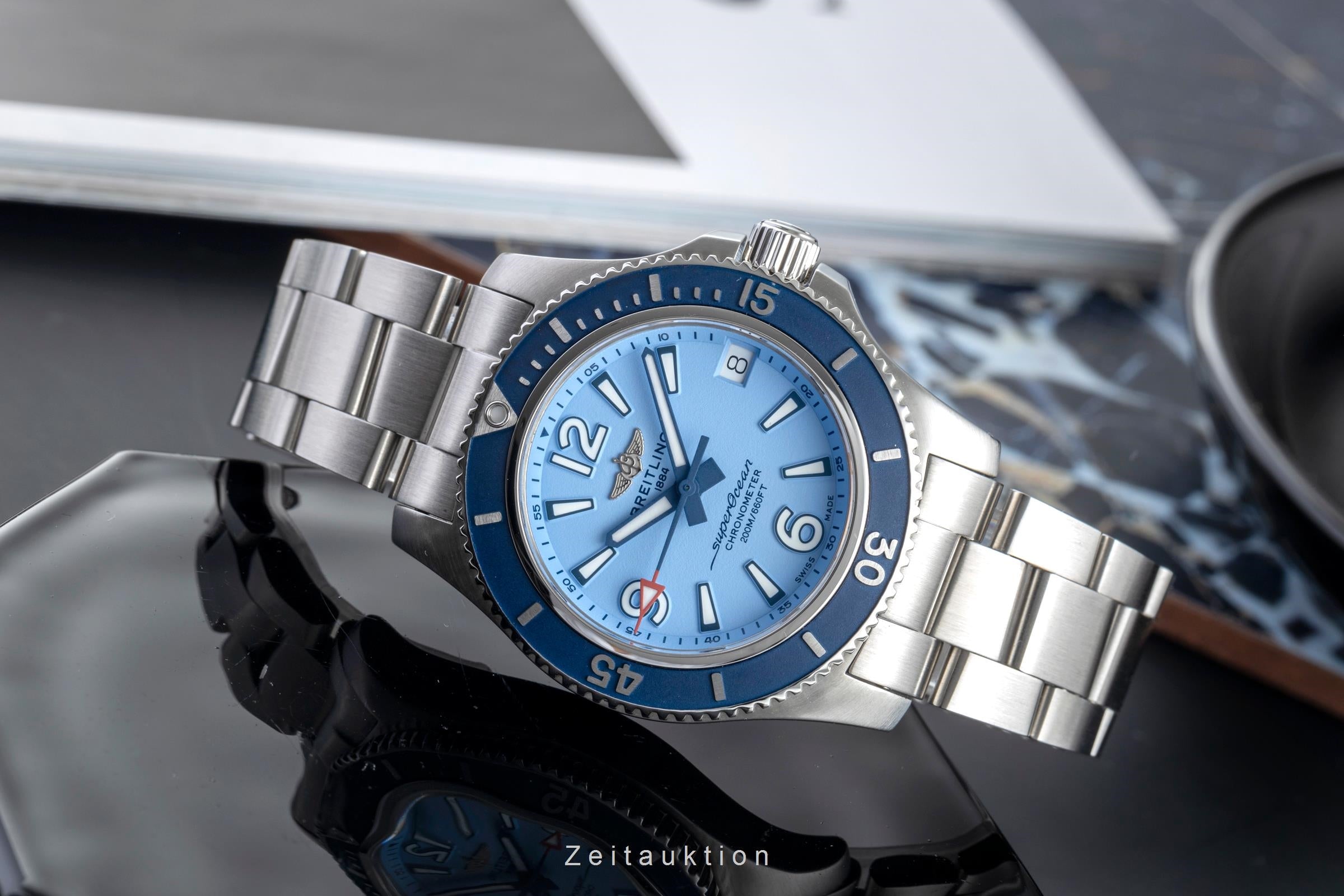 Breitling Superocean steel automatic men's watch A17316  [2505313]