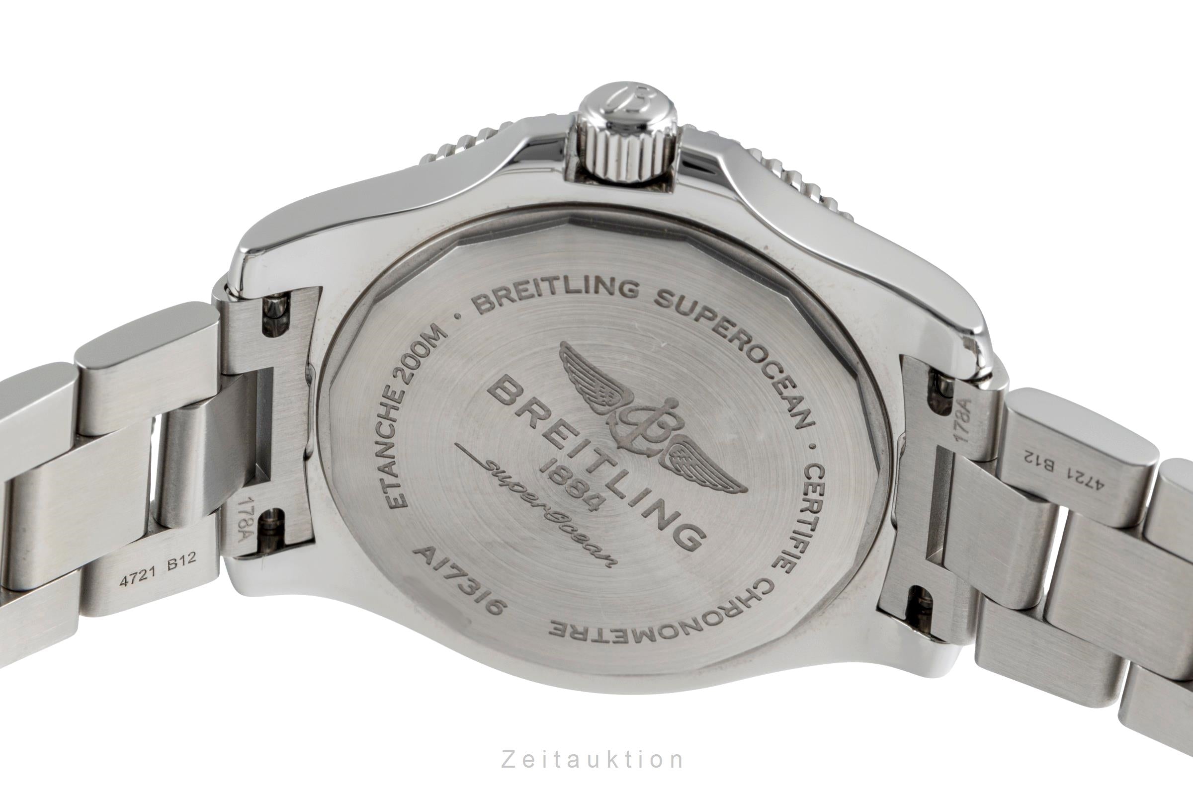 Breitling Superocean steel automatic men's watch A17316  [2505313]
