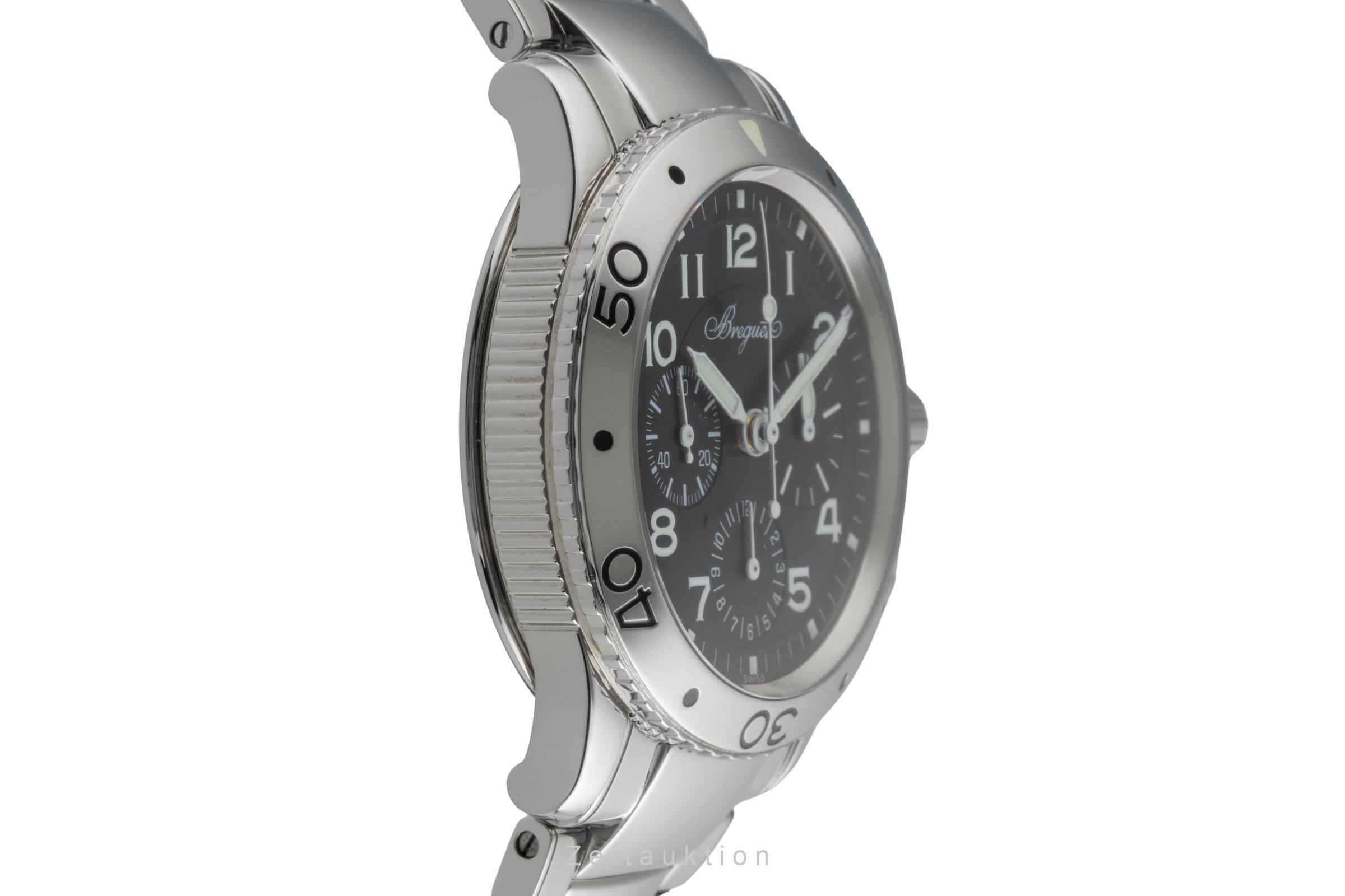 Breguet Type XX cronógrafo acero automático reloj para caballeros 3800 / ST 92 S W 9  [2505314]