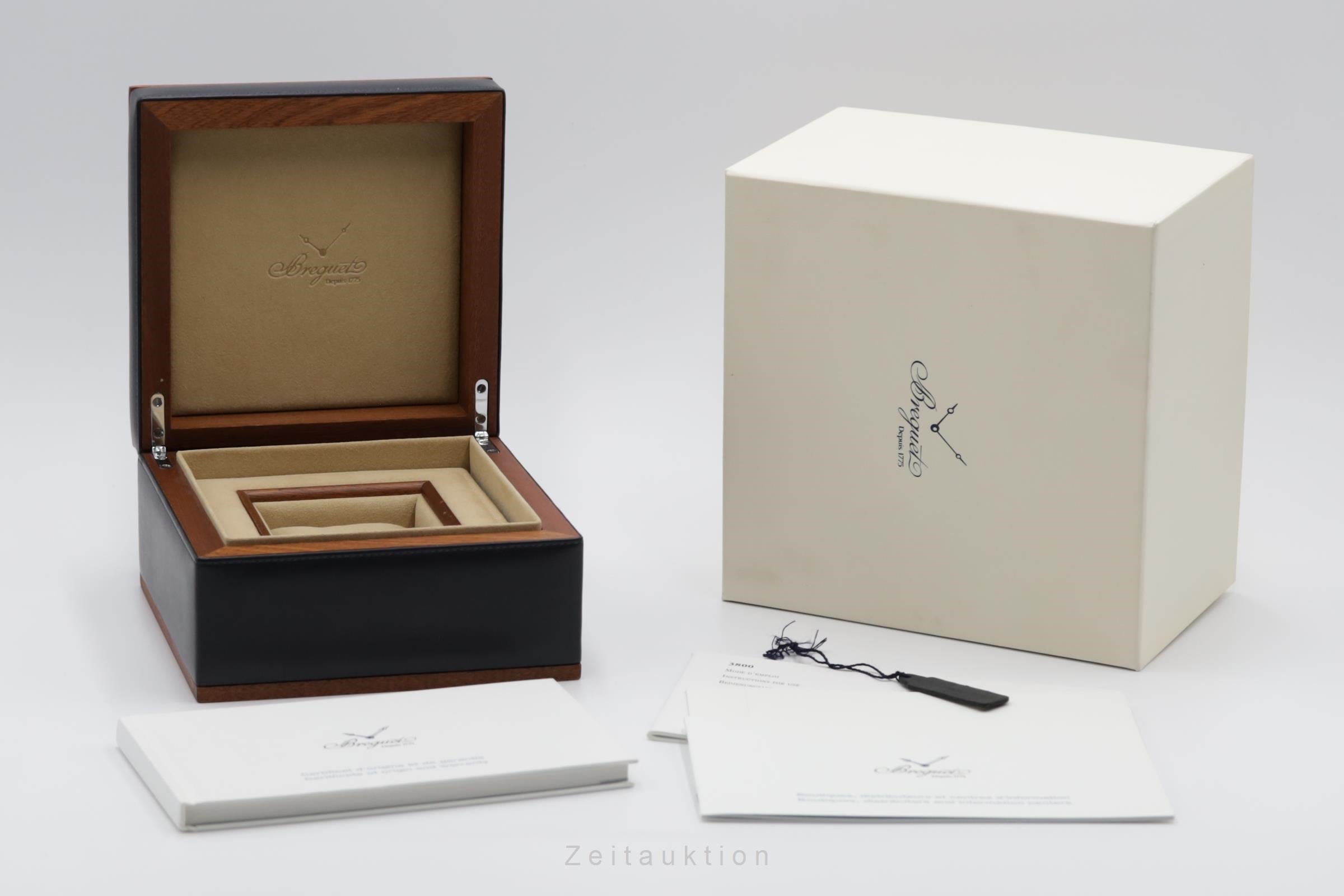 Breguet Type XX cronógrafo acero automático reloj para caballeros 3800 / ST 92 S W 9  [2505314]