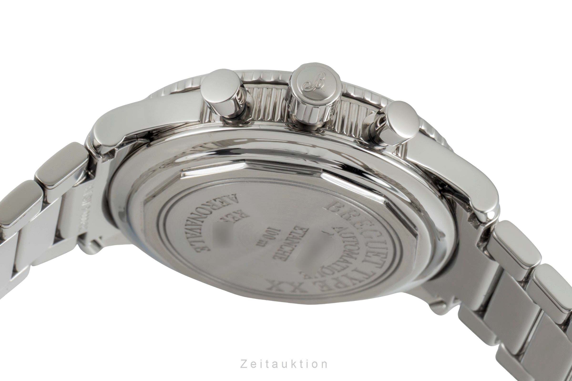 Breguet Type XX cronógrafo acero automático reloj para caballeros 3800 / ST 92 S W 9  [2505314]