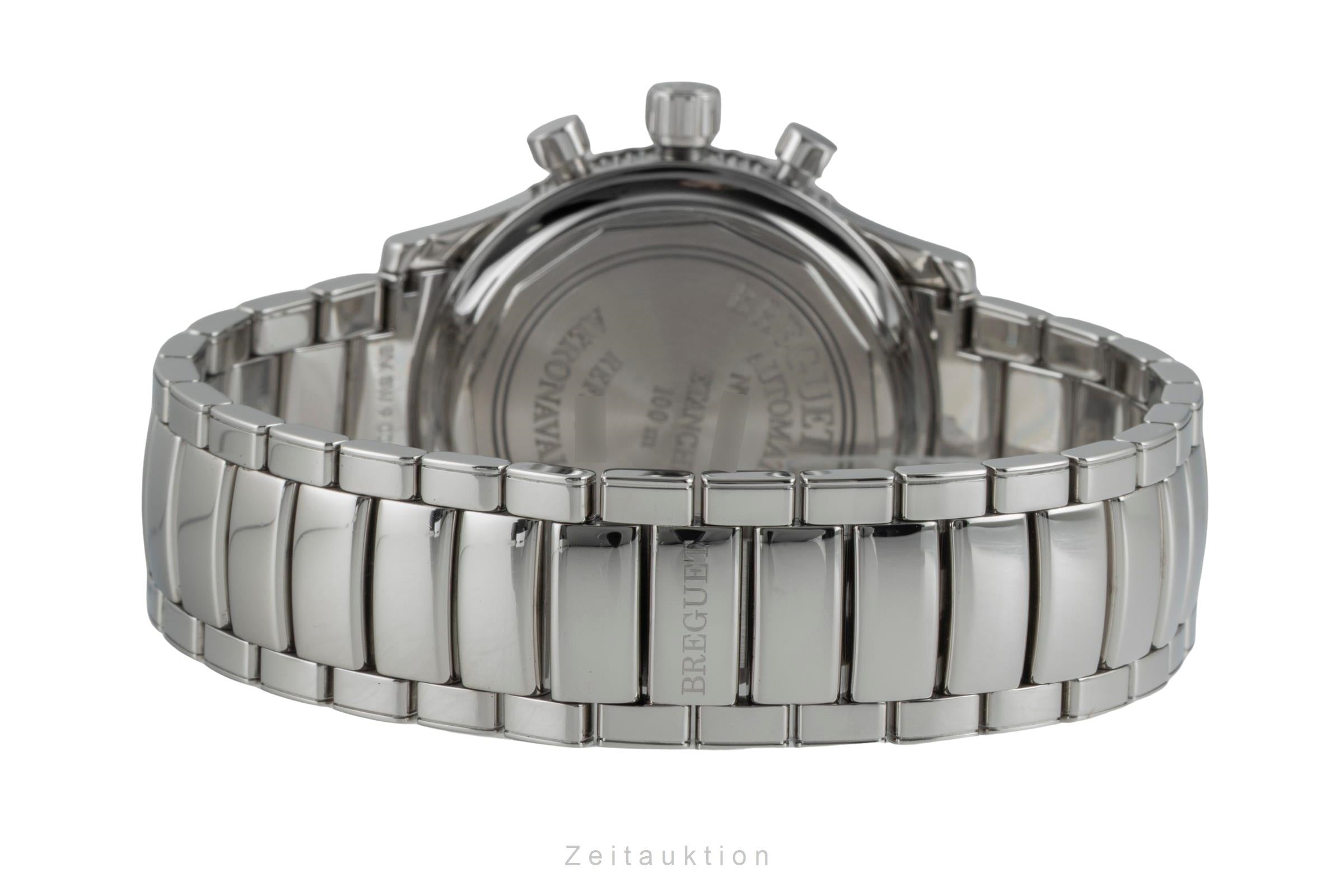 Breguet Type XX cronógrafo acero automático reloj para caballeros 3800 / ST 92 S W 9  [2505314]