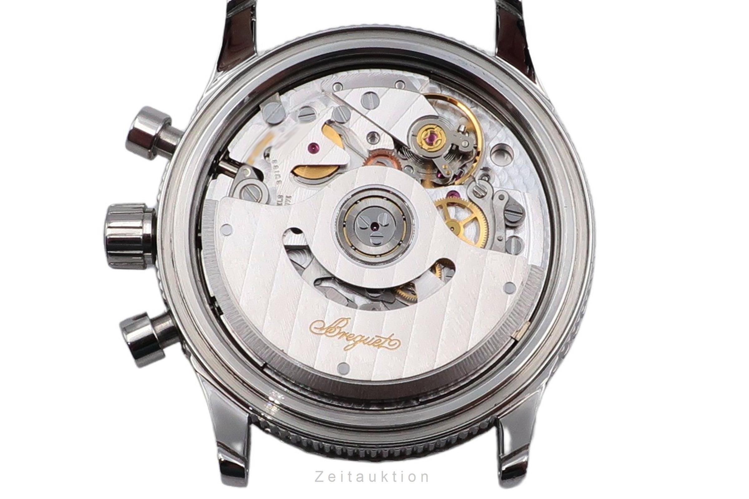 Breguet Type XX chronograph steel automatic Kal. 582/1 Ref. 3800