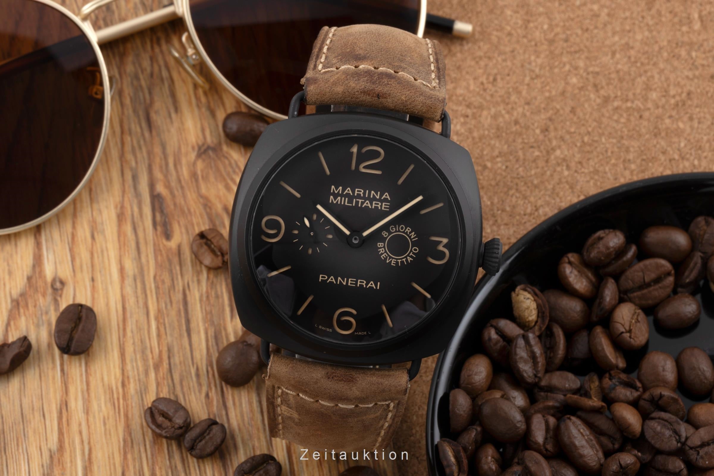 Panerai Radiomir aluminio cuerda manual reloj para caballeros PAM00339  [2505315]
