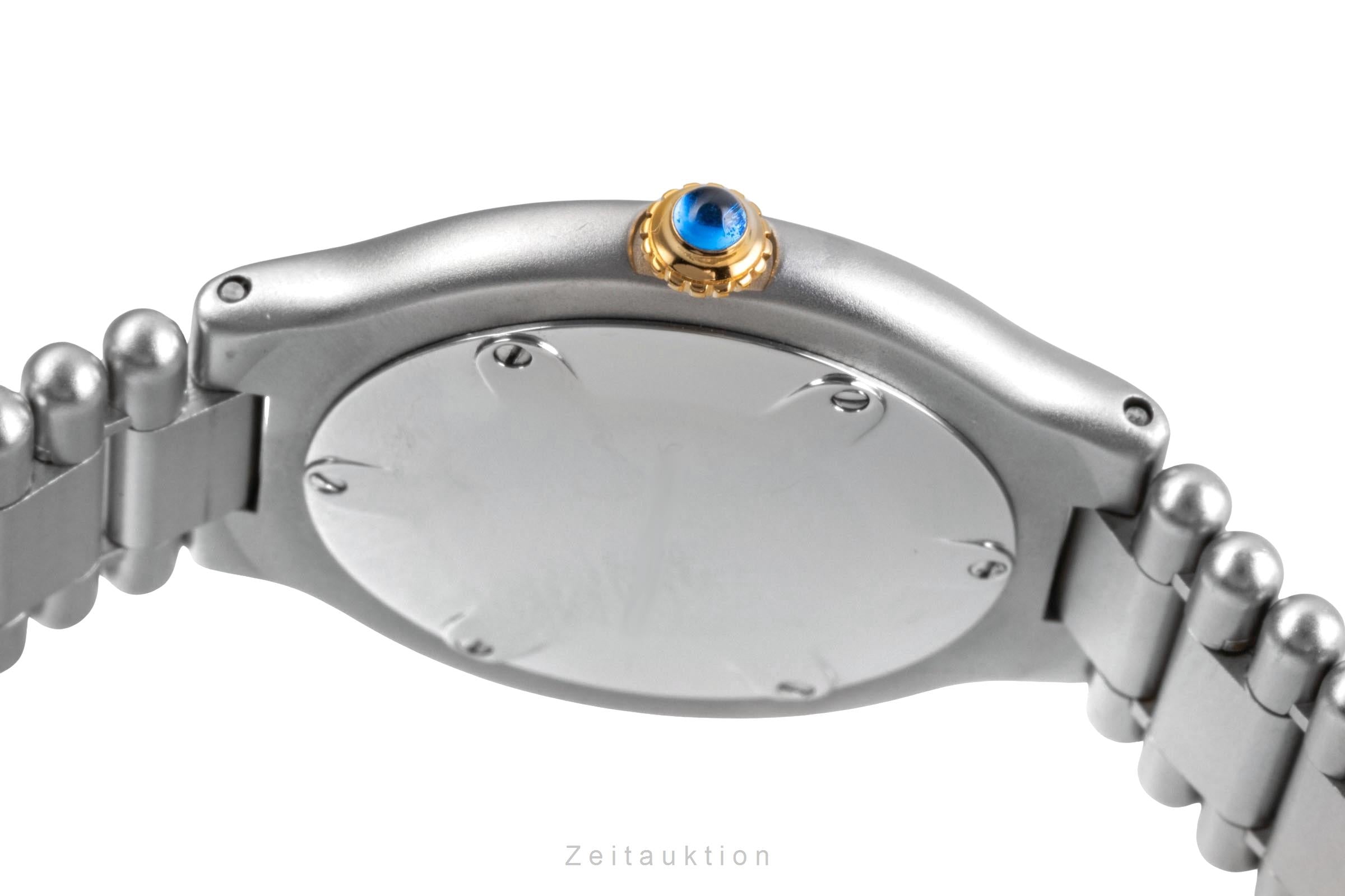 Cartier Must De Cartier 21 gilt / steel quartz women's watch 83090171, 9010  [2505318]