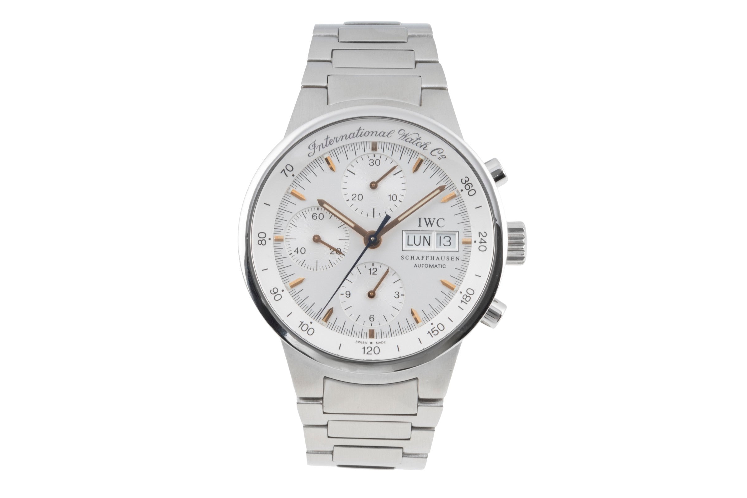IWC GST chronograph steel automatic men's watch IW370713  [2505319]