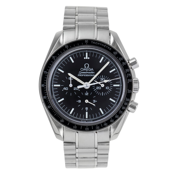 Omega Speedmaster Moonwatch chronographe acier à remontage manuel montre pour hommes 311.30.42.30.01.005 LP: 7600EUR  [2505323]