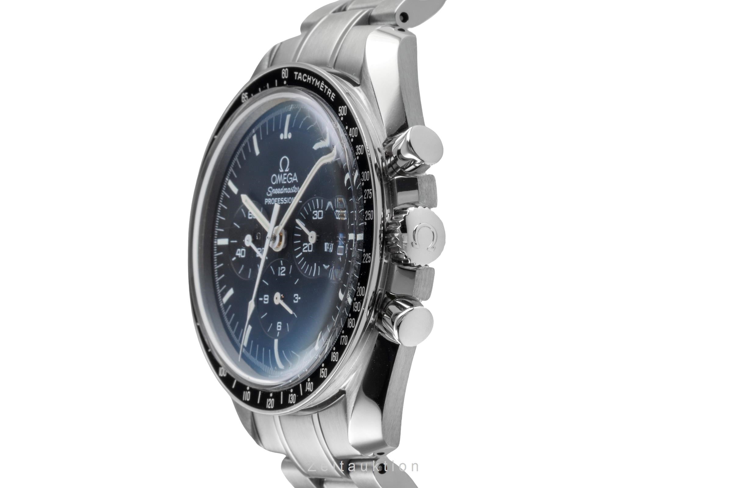 Omega Speedmaster Moonwatch chronographe acier à remontage manuel montre pour hommes 311.30.42.30.01.005 LP: 7600EUR  [2505323]