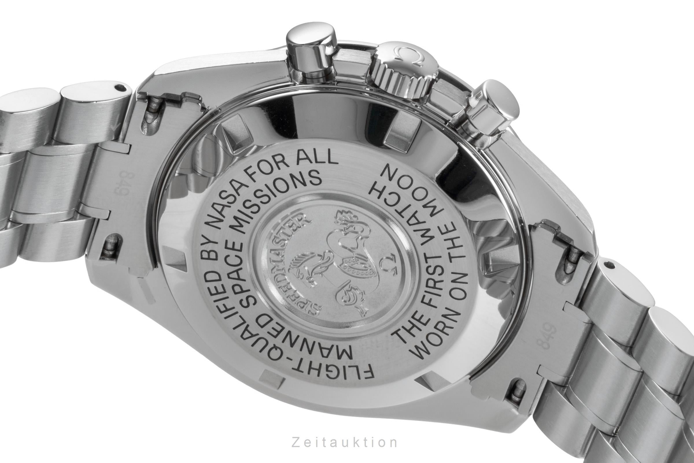 Omega Speedmaster Moonwatch chronographe acier à remontage manuel montre pour hommes 311.30.42.30.01.005 LP: 7600EUR  [2505323]