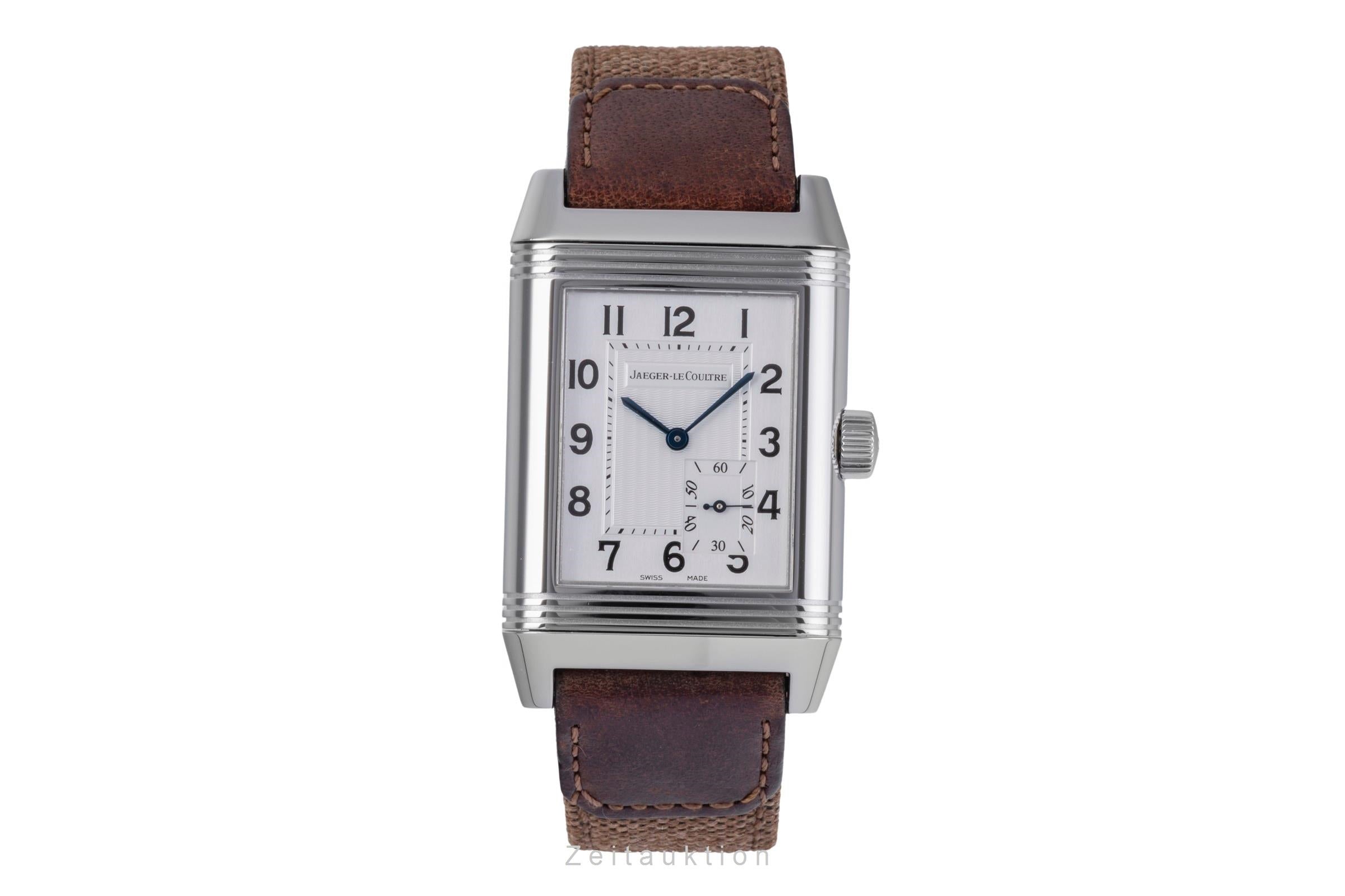Jaeger LeCoultre Reverso steel manual winding men's watch Q3018420, 240.8.14  [2505324]