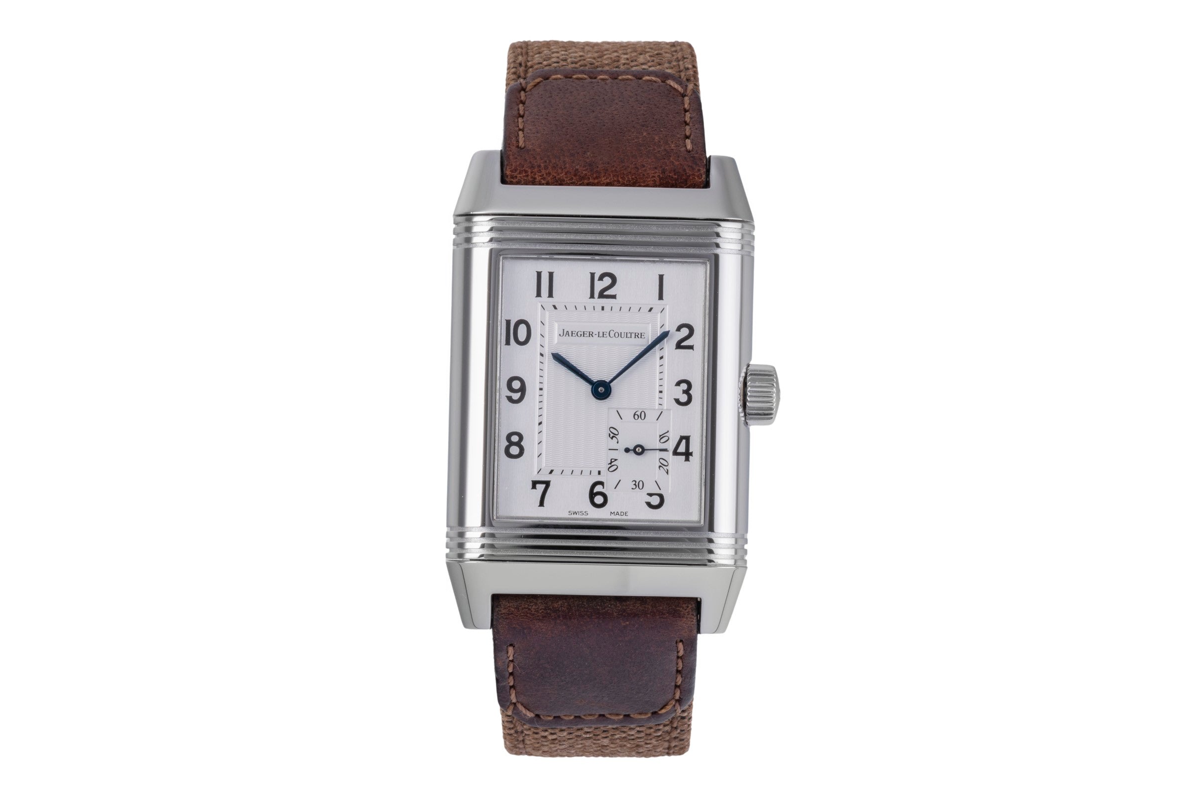 Jaeger LeCoultre Reverso steel manual winding men's watch Q3018420, 240.8.14  [2505324]