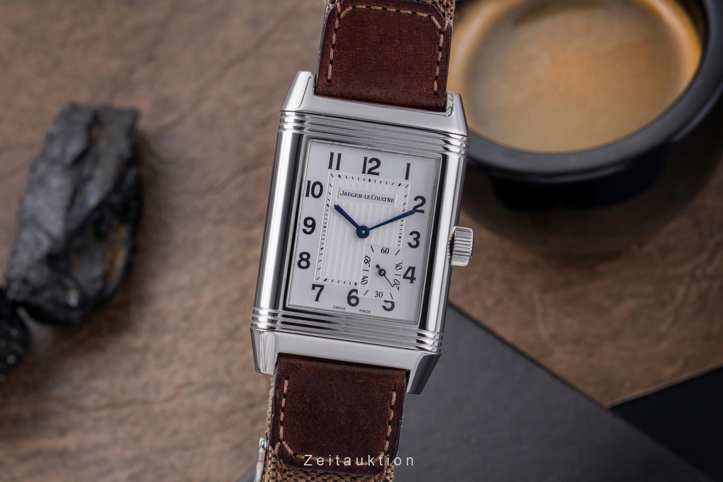 Jaeger LeCoultre Reverso steel manual winding men's watch Q3018420, 240.8.14  [2505324]