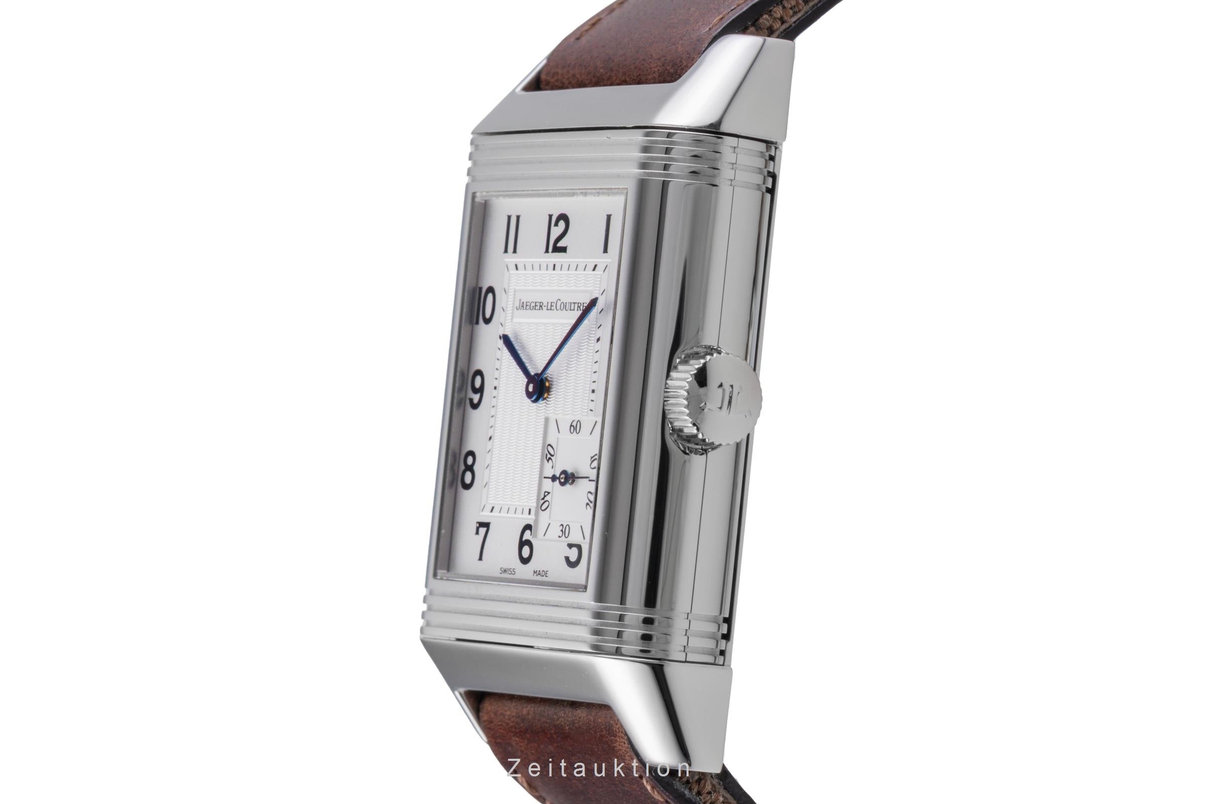 Jaeger LeCoultre Reverso steel manual winding men's watch Q3018420, 240.8.14  [2505324]