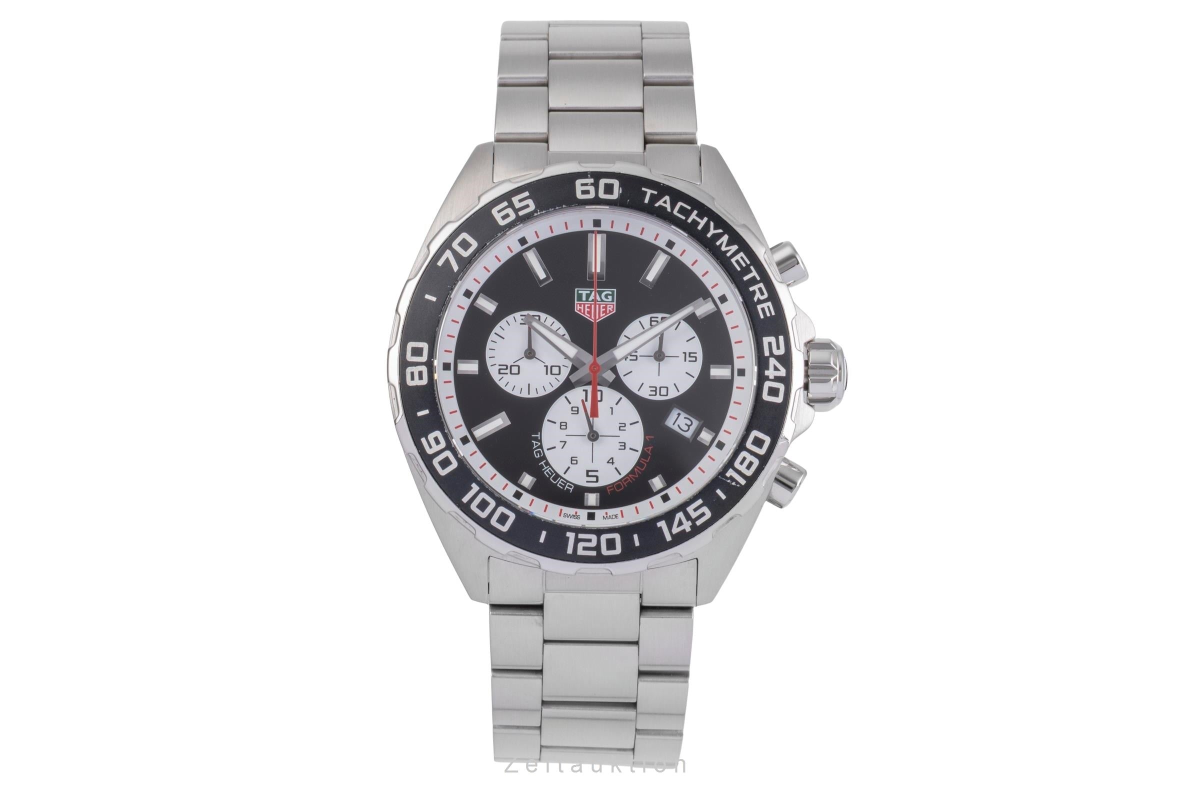 Tag Heuer Formula 1 Chronograph Stahl Ref. CAZ101E. BA0842 Papiere NP: 2350 € [2505326]