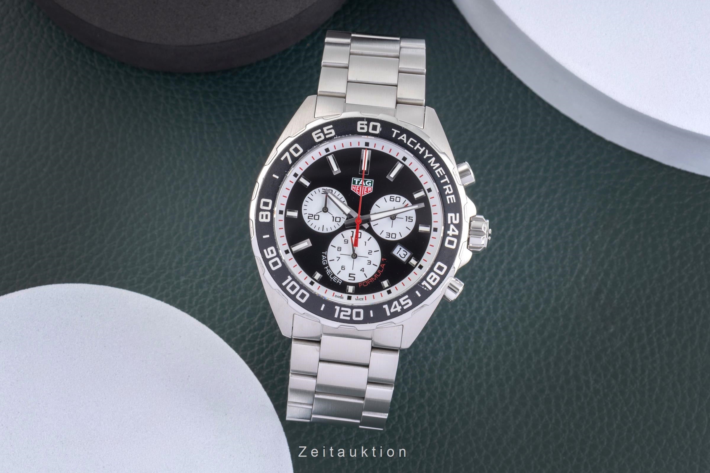 Tag Heuer Formula 1 Chronograph Stahl Ref. CAZ101E. BA0842 Papiere NP: 2350 € [2505326]