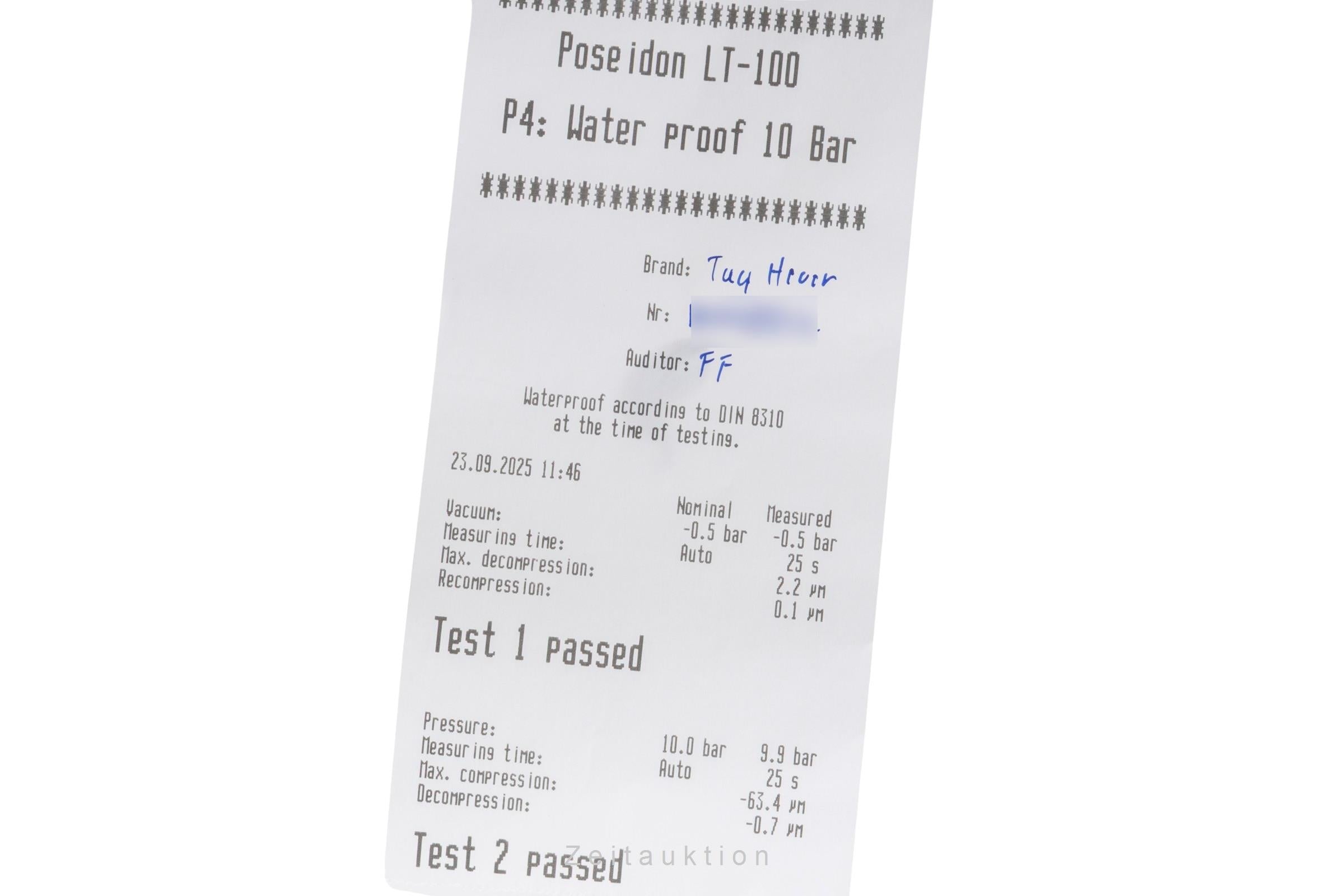 Tag Heuer Formula 1 Chronograph Stahl Ref. CAZ101E. BA0842 Papiere NP: 2350 € [2505326]