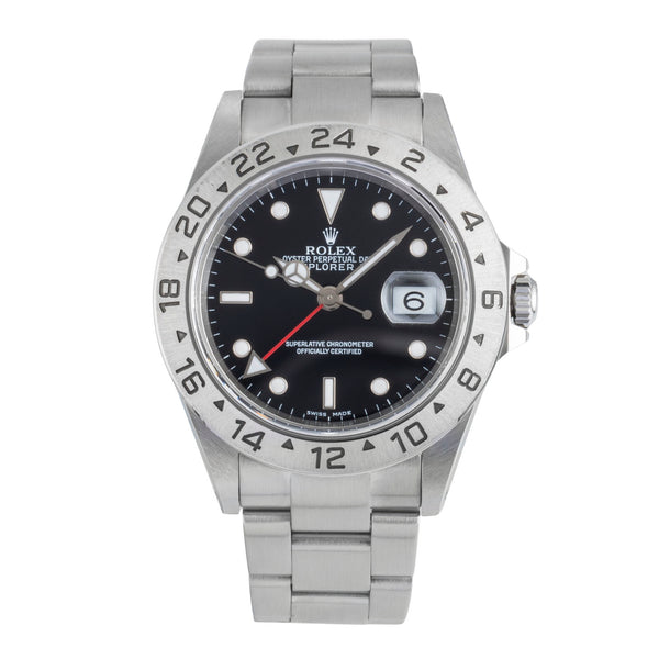 Rolex Explorer II acero automático reloj para caballeros 16570  [2505331]