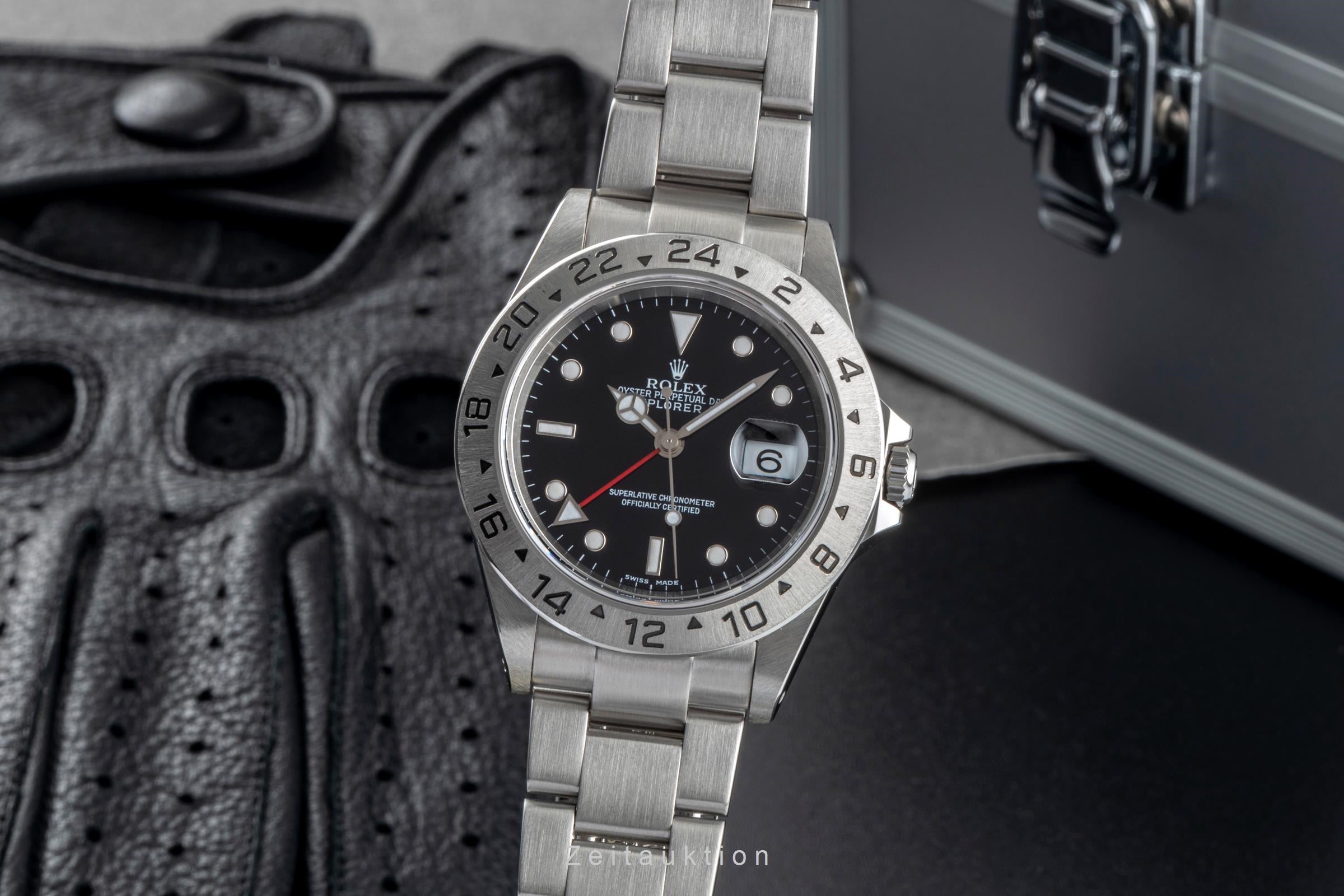 Rolex Explorer II acero automático reloj para caballeros 16570  [2505331]