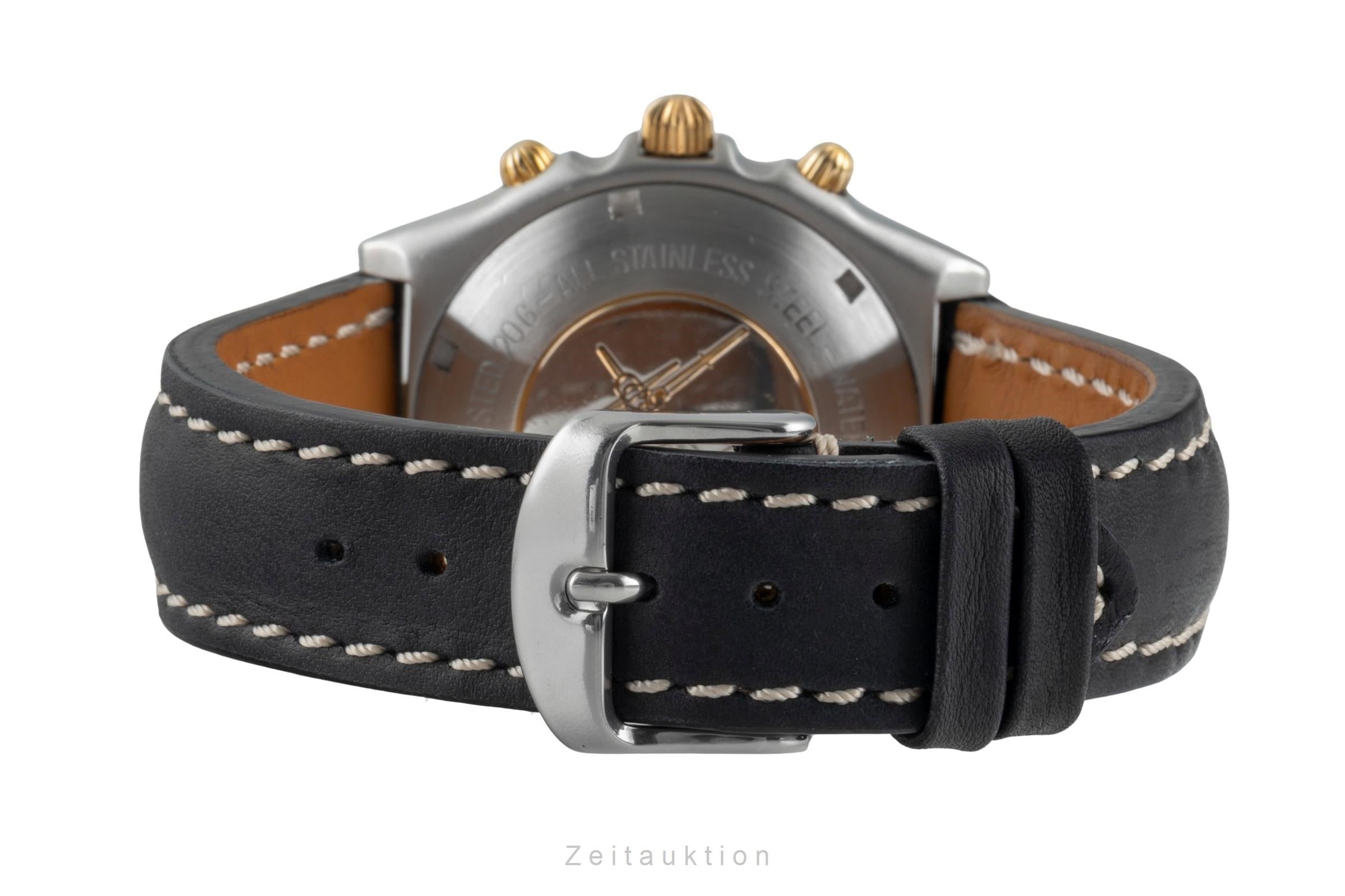 Breitling Chronomat chronographe acier / doré automatique montre pour hommes 81950  [2505332]