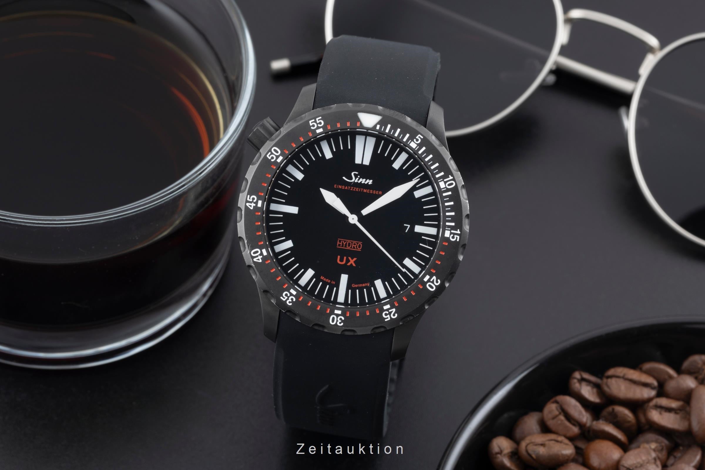 Sinn UX EZM 2B Stahl Herrenuhr Ref. 403.060 B&P 2018 NP: 3210 € [2505333]