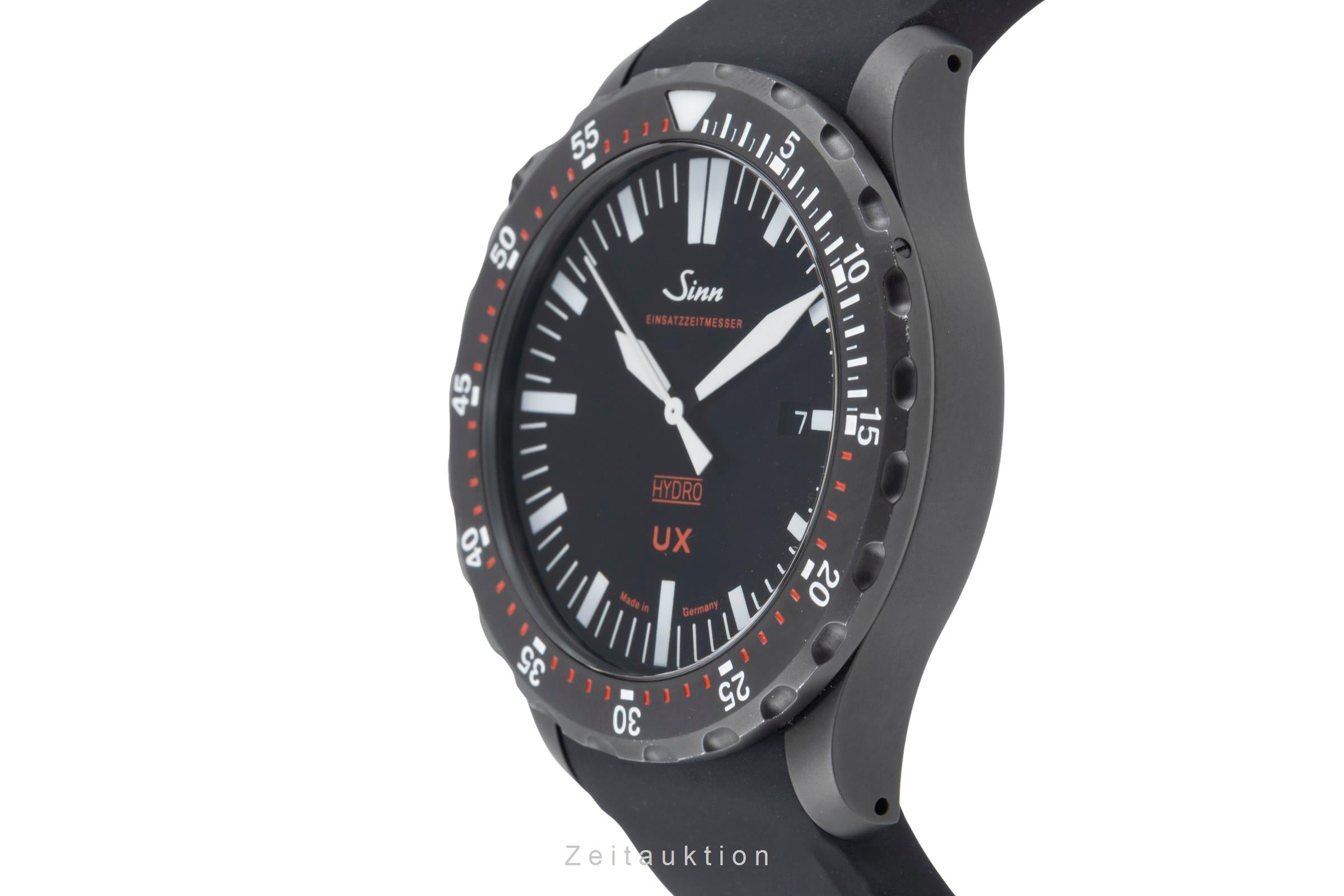 Sinn UX EZM 2B Stahl Herrenuhr Ref. 403.060 B&P 2018 NP: 3210 € [2505333]