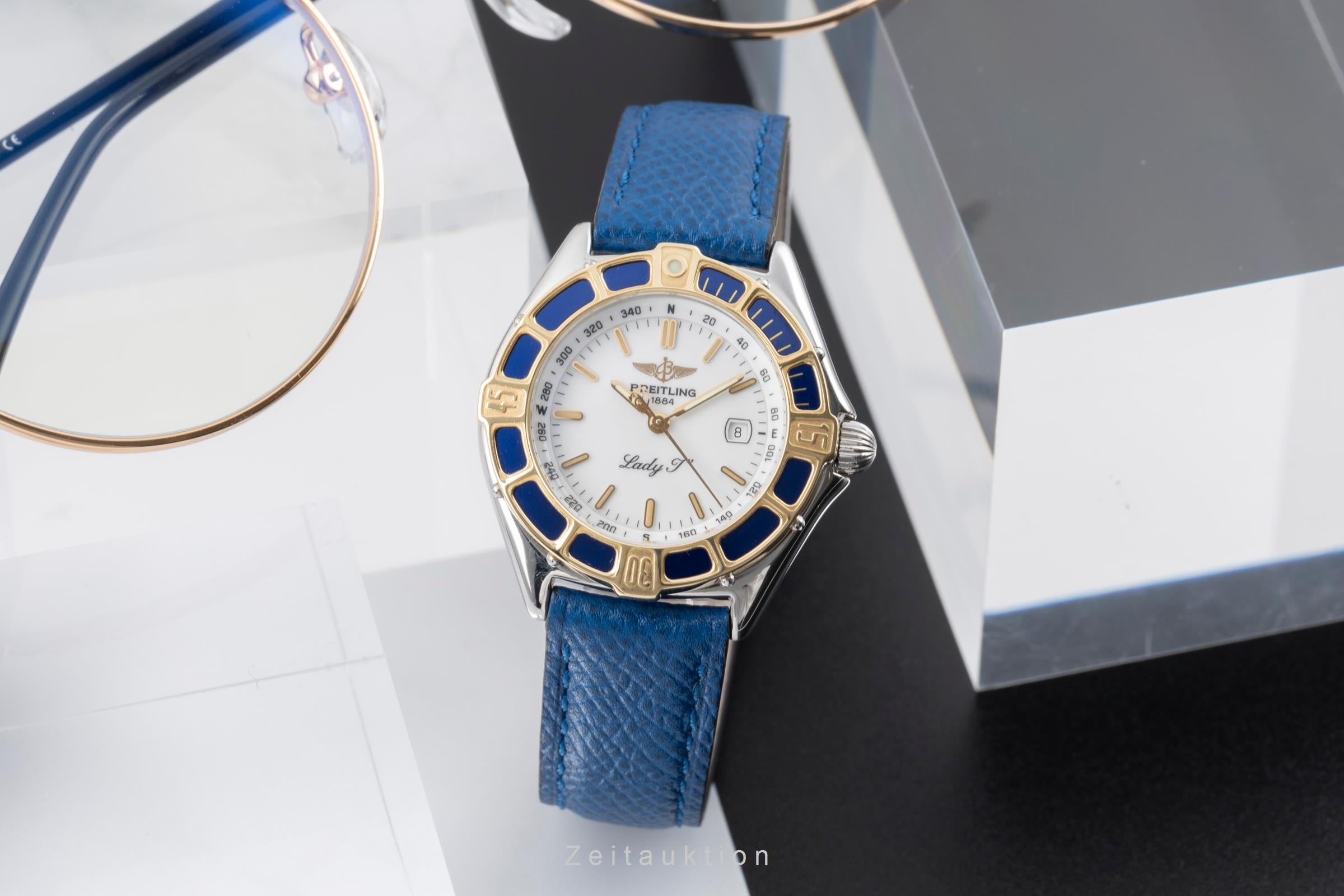 Breitling Lady J acero / oro cuarzo reloj para damas  D52065  [2505337]