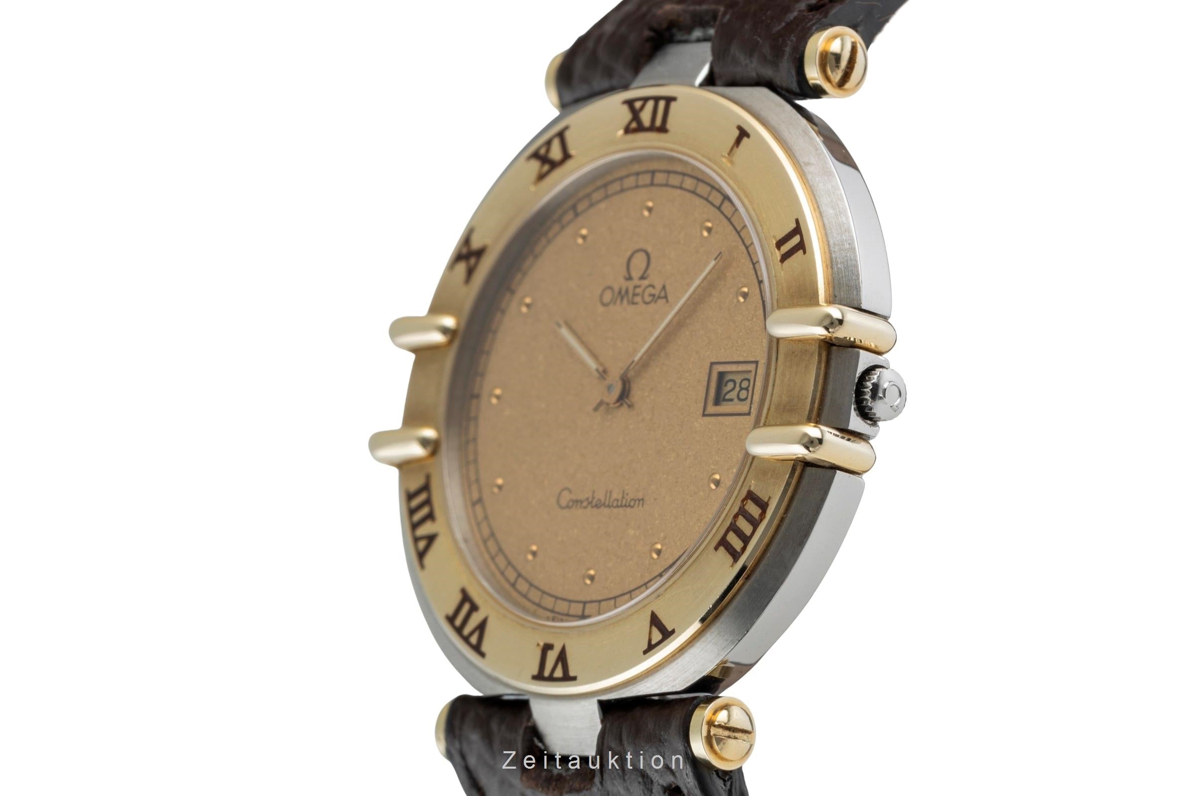 Omega Constellation acier / or  quartz unisexe 196.0305 Vintage  [2505338]