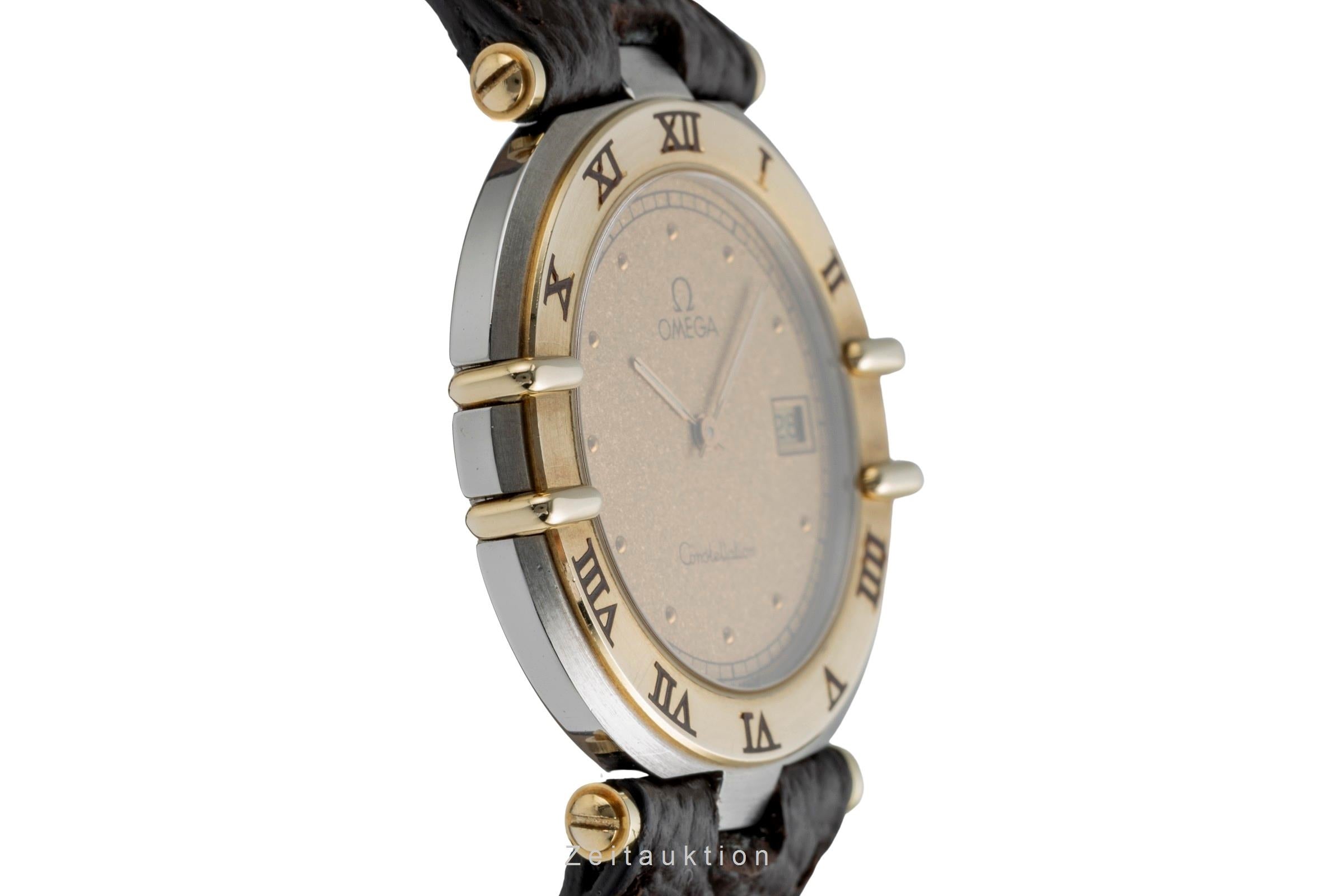 Omega Constellation acier / or  quartz unisexe 196.0305 Vintage  [2505338]