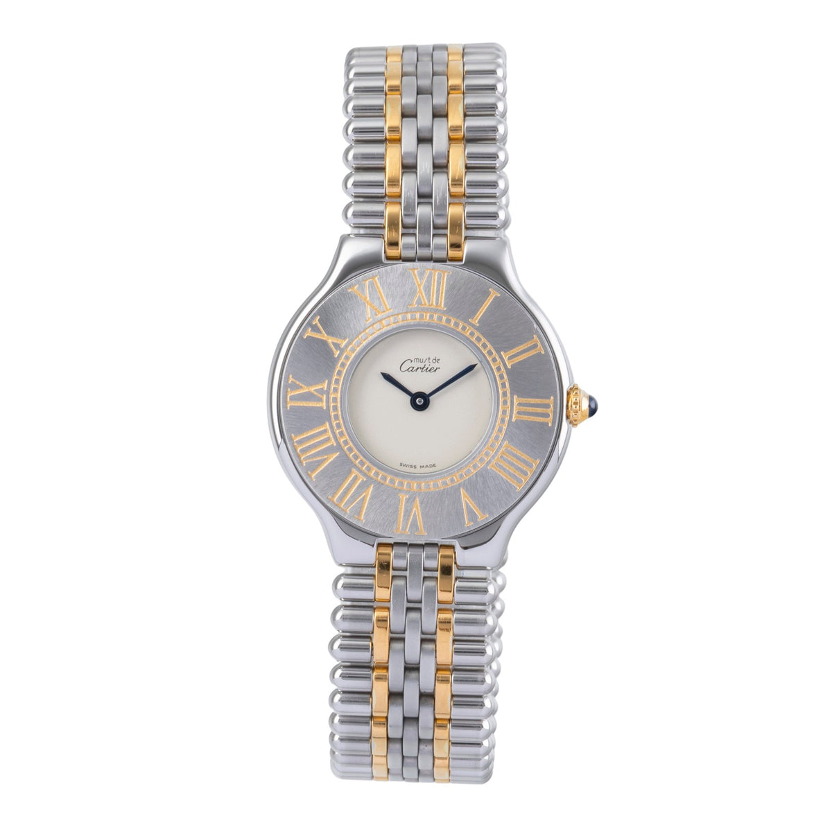 Cartier Must De Cartier 21 gilt / steel quartz Kal. 690 Ref 