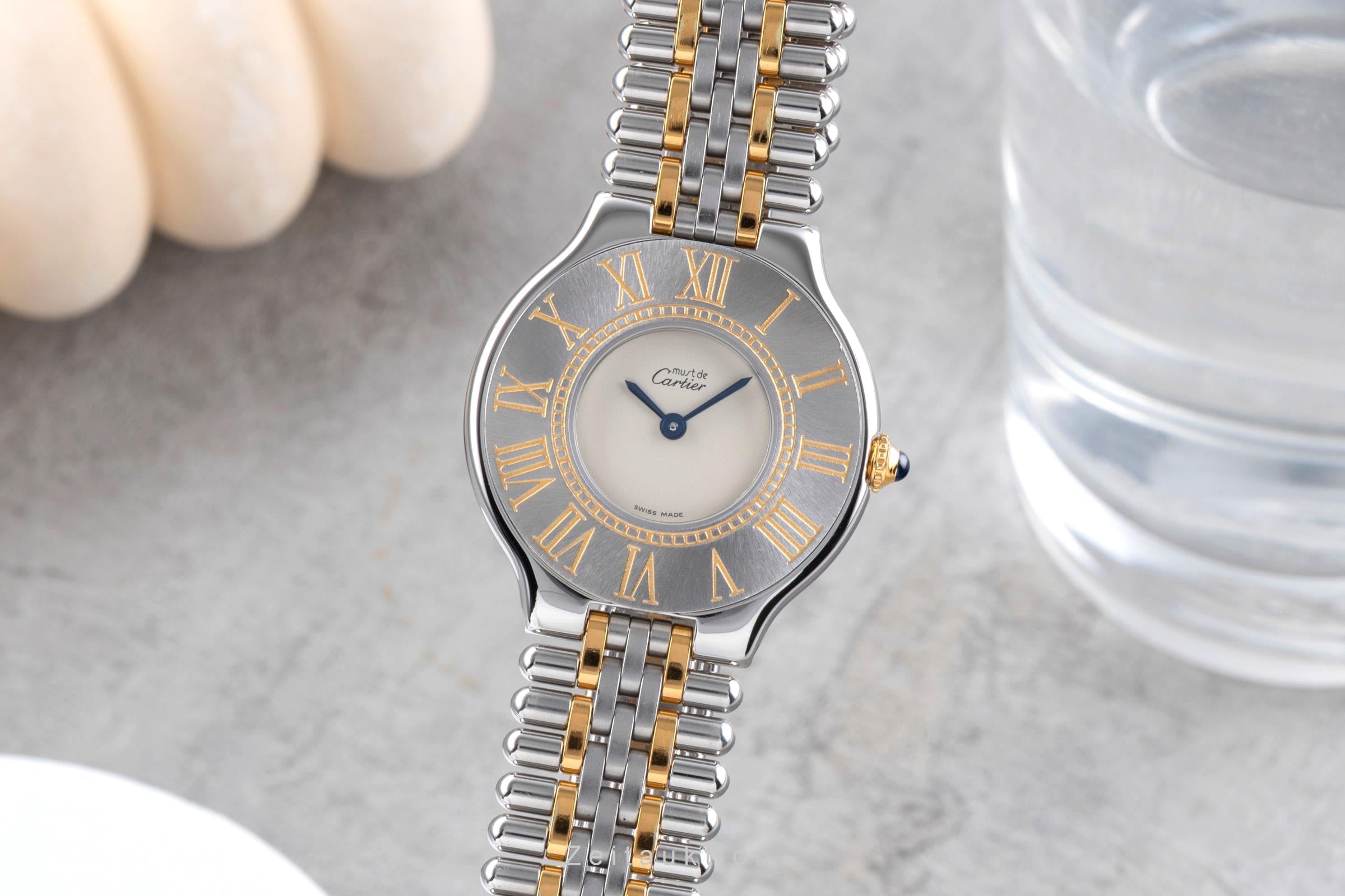 Cartier Must De Cartier 21 gilt / steel quartz Kal. 690 Ref