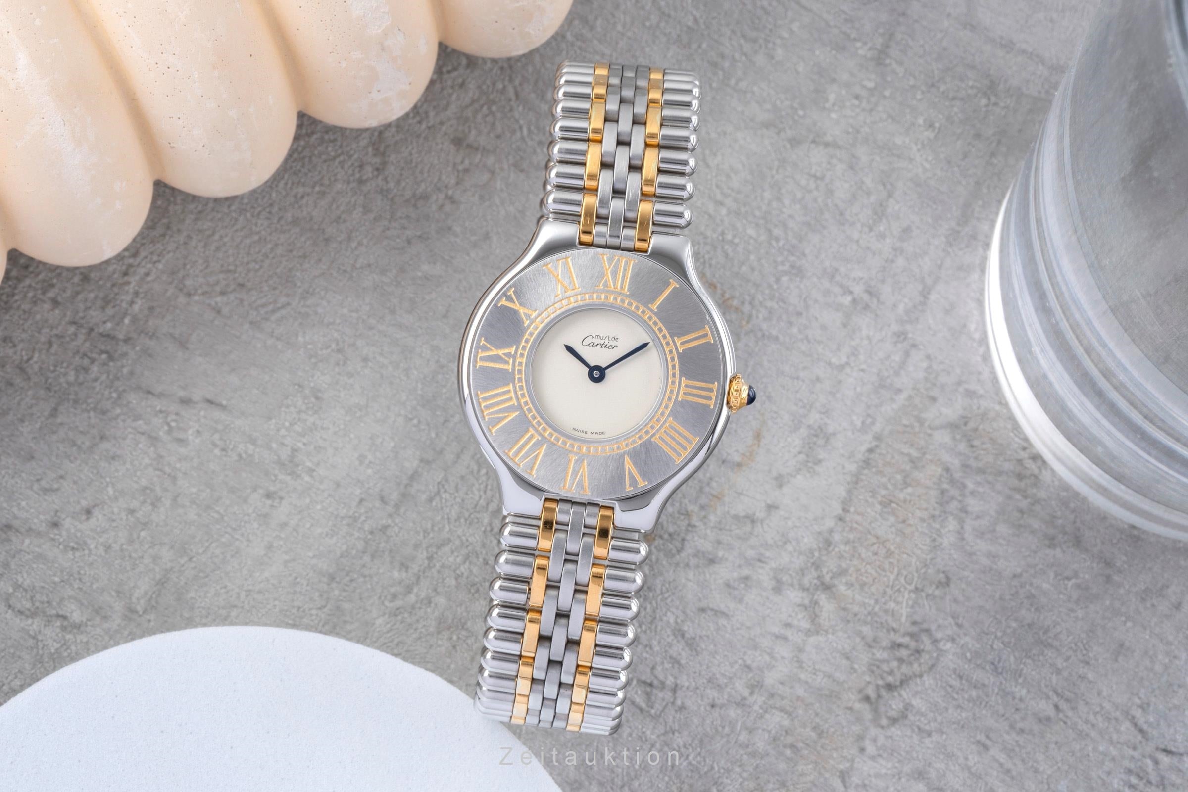 Cartier Must De Cartier 21 gilt / steel quartz Kal. 690 Ref