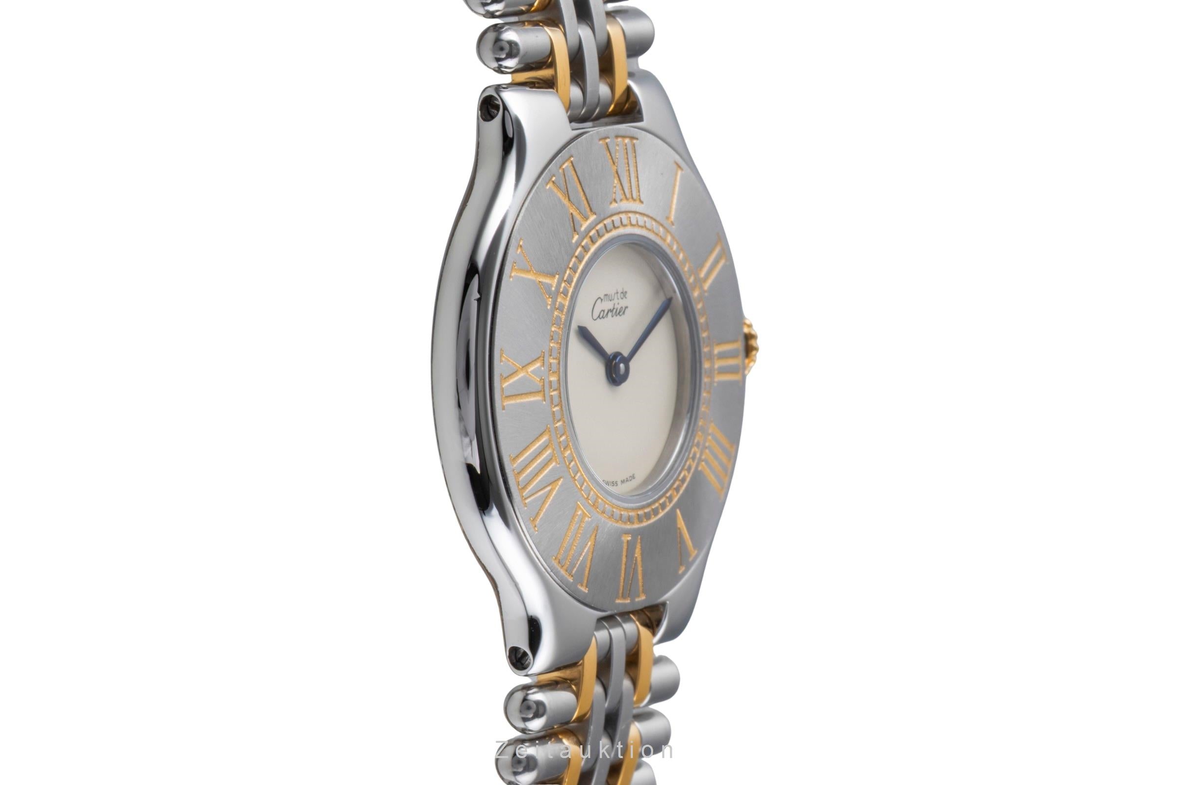 Cartier Must De Cartier 21 gilt / steel quartz Kal. 690 Ref