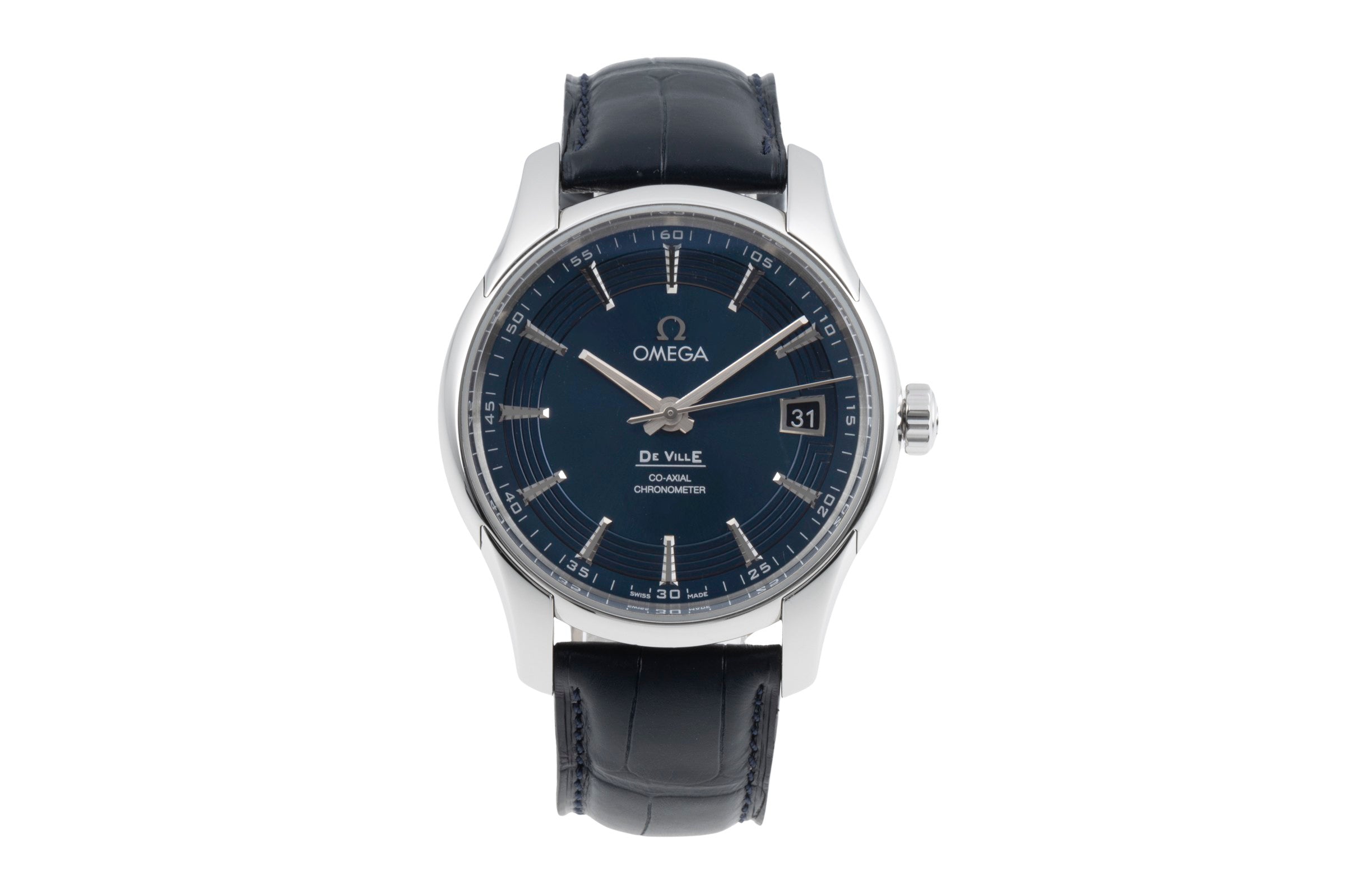 Omega De Ville acier automatique montre pour hommes 431.33.41.21.03.001  [2505341]