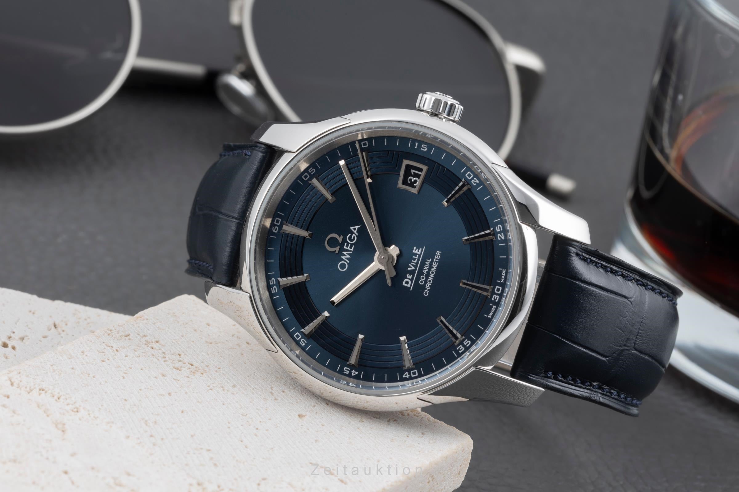 Omega De Ville acero automático reloj para caballeros 431.33.41.21.03.001  [2505341]