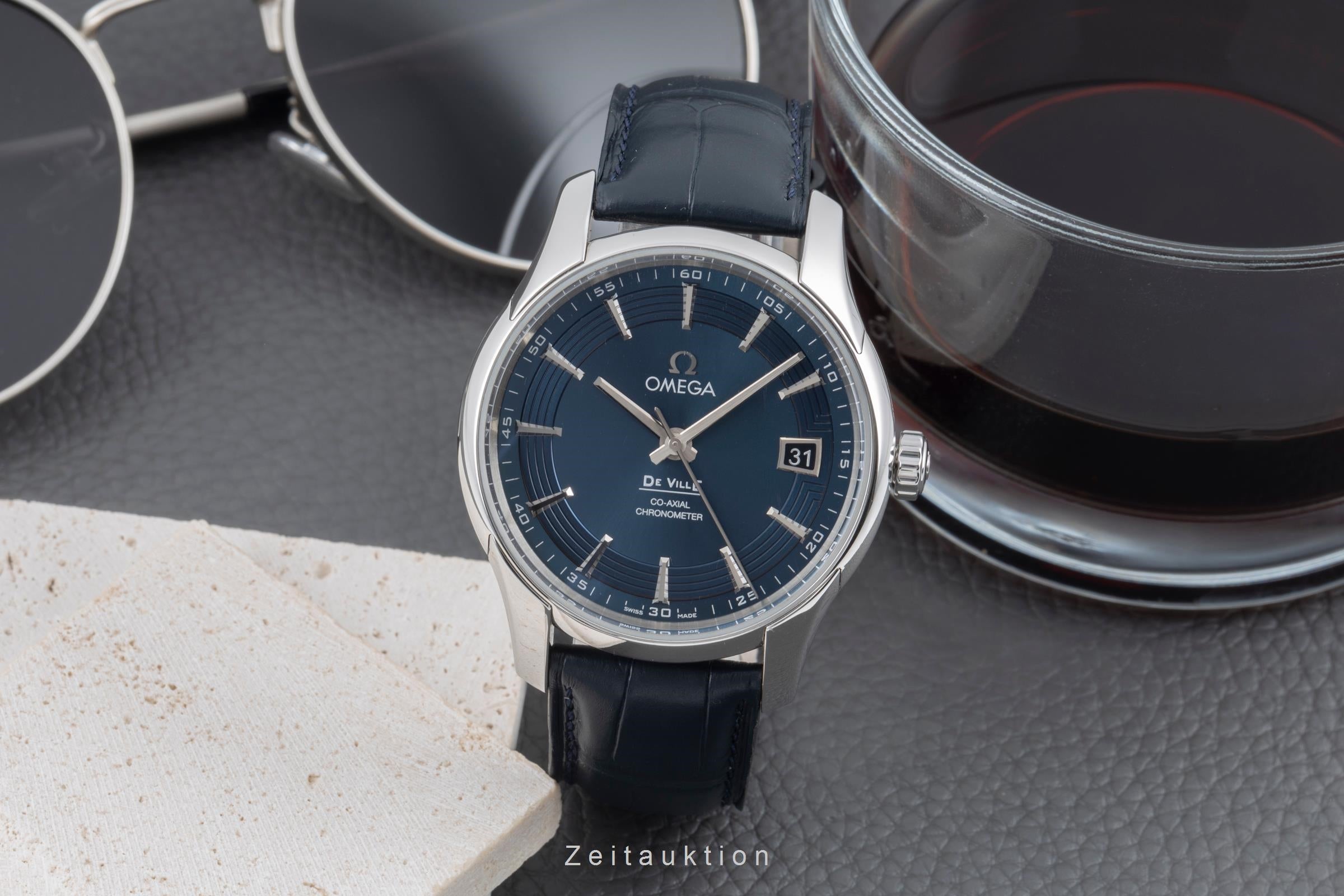 Omega De Ville acero automático reloj para caballeros 431.33.41.21.03.001  [2505341]
