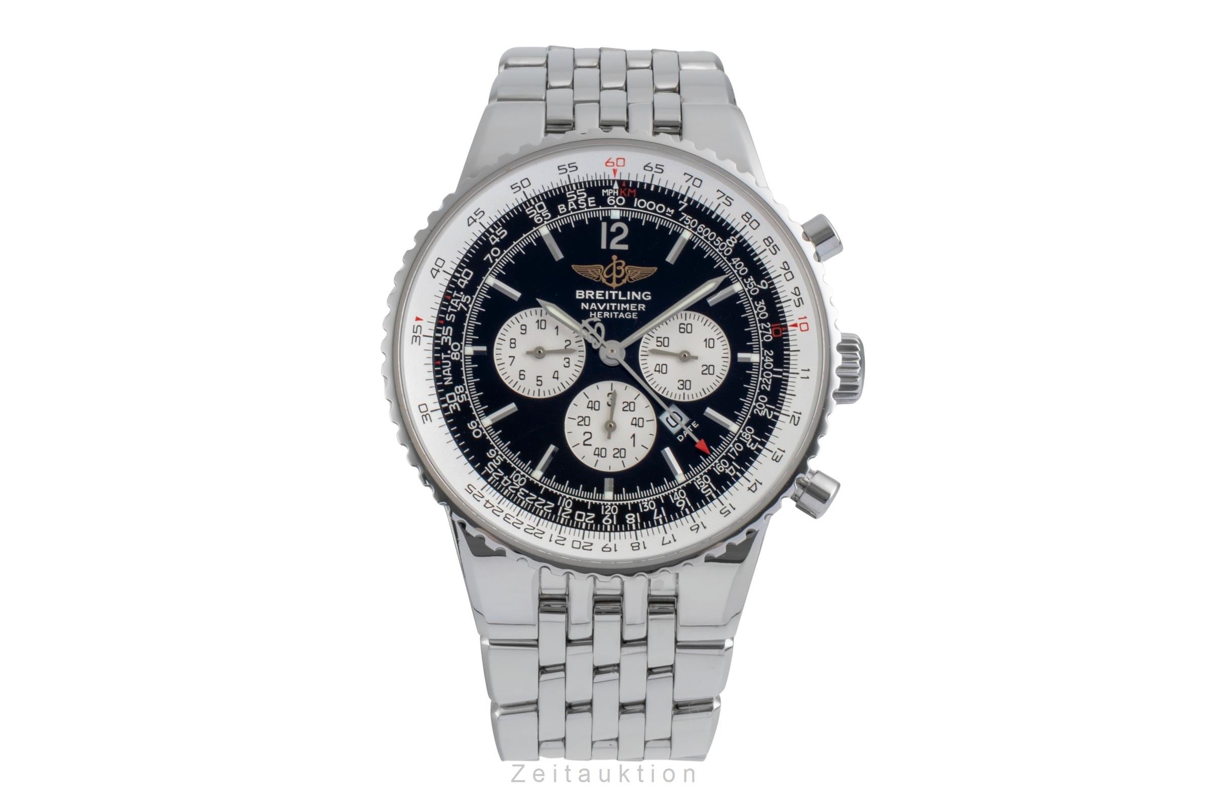 Breitling Navitimer Heritage chronographe acier automatique montre pour hommes A35340  [2505342]