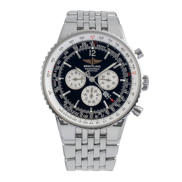 Breitling Navitimer Heritage chronographe acier automatique montre pour hommes A35340  [2505342]