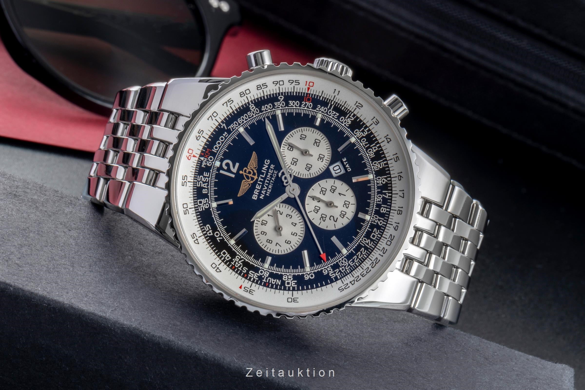 Breitling Navitimer Heritage chronographe acier automatique montre pour hommes A35340  [2505342]