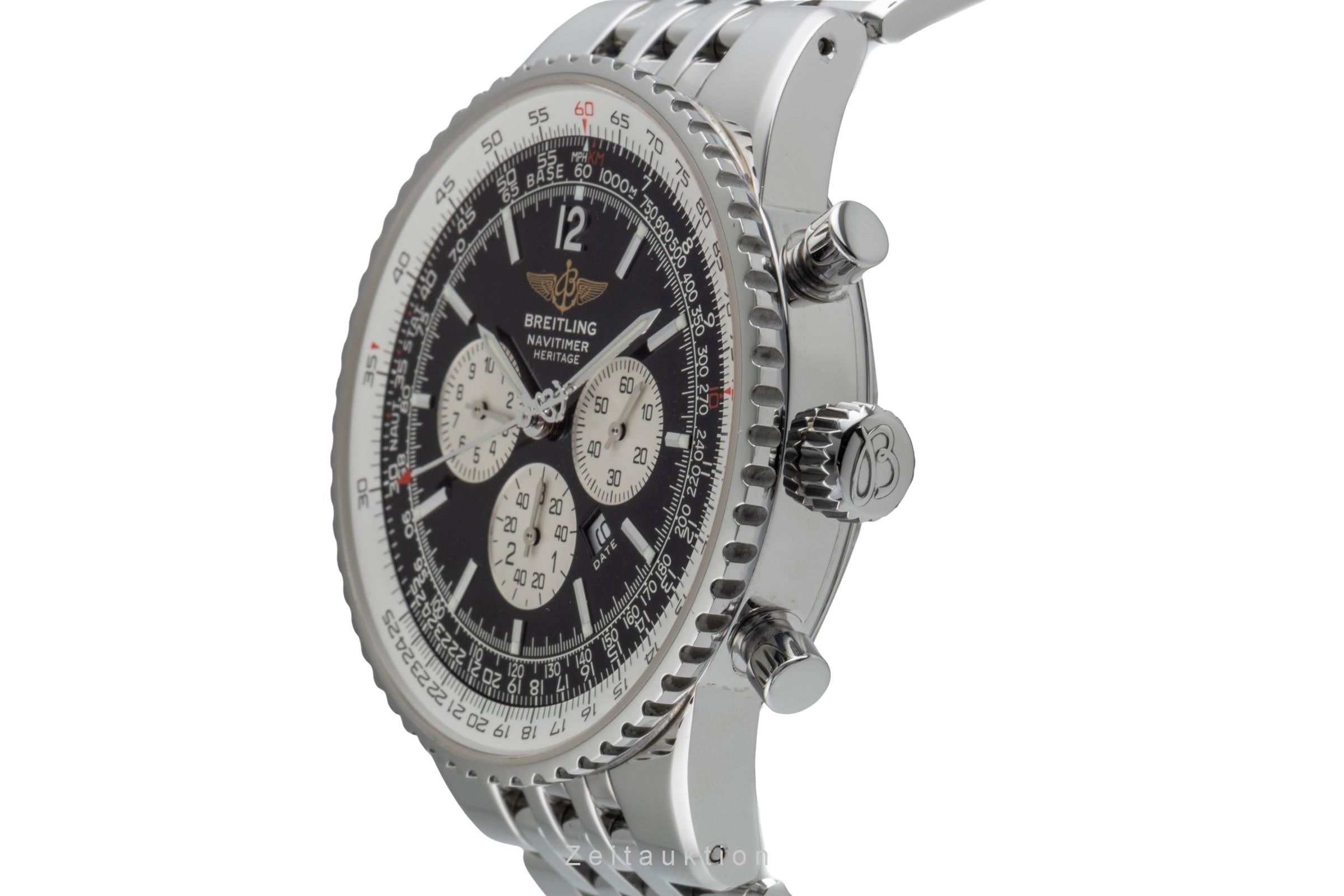 Breitling Navitimer Heritage chronographe acier automatique montre pour hommes A35340  [2505342]