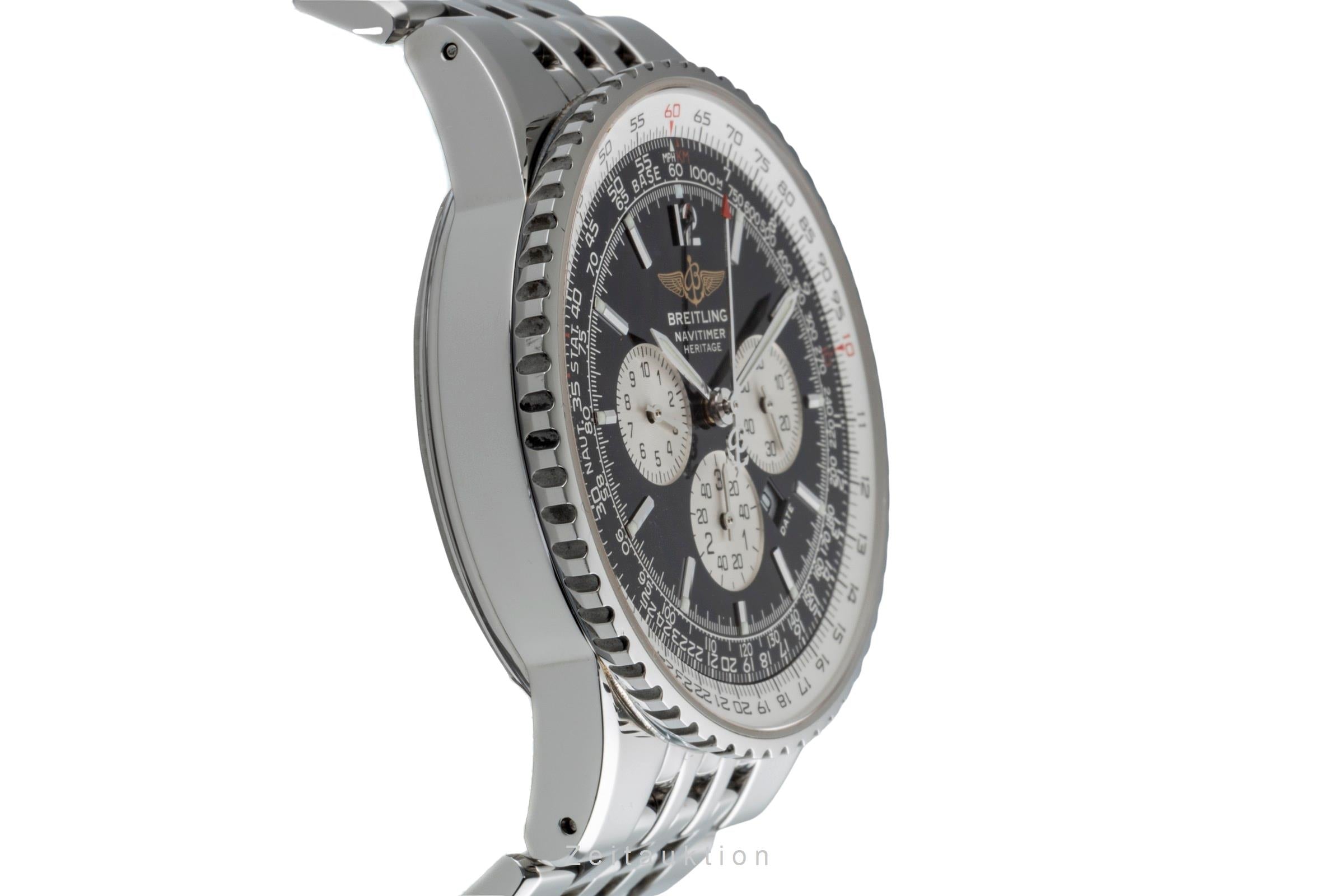 Breitling Navitimer Heritage chronographe acier automatique montre pour hommes A35340  [2505342]