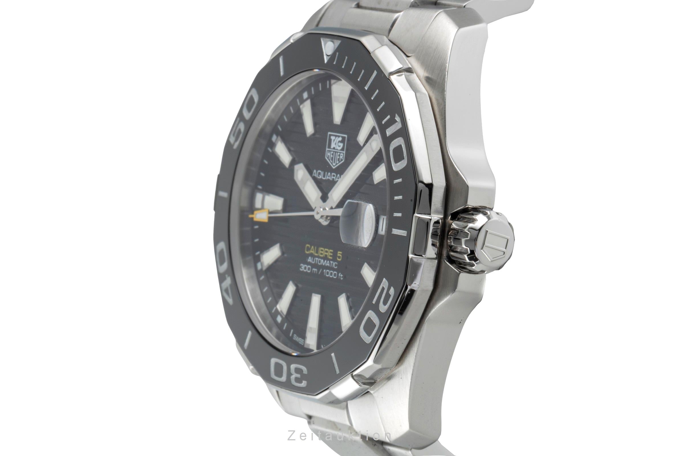 Tag Heuer Aquaracer steel automatic Kal. Calibre 5 Ref. WAY211A-1
