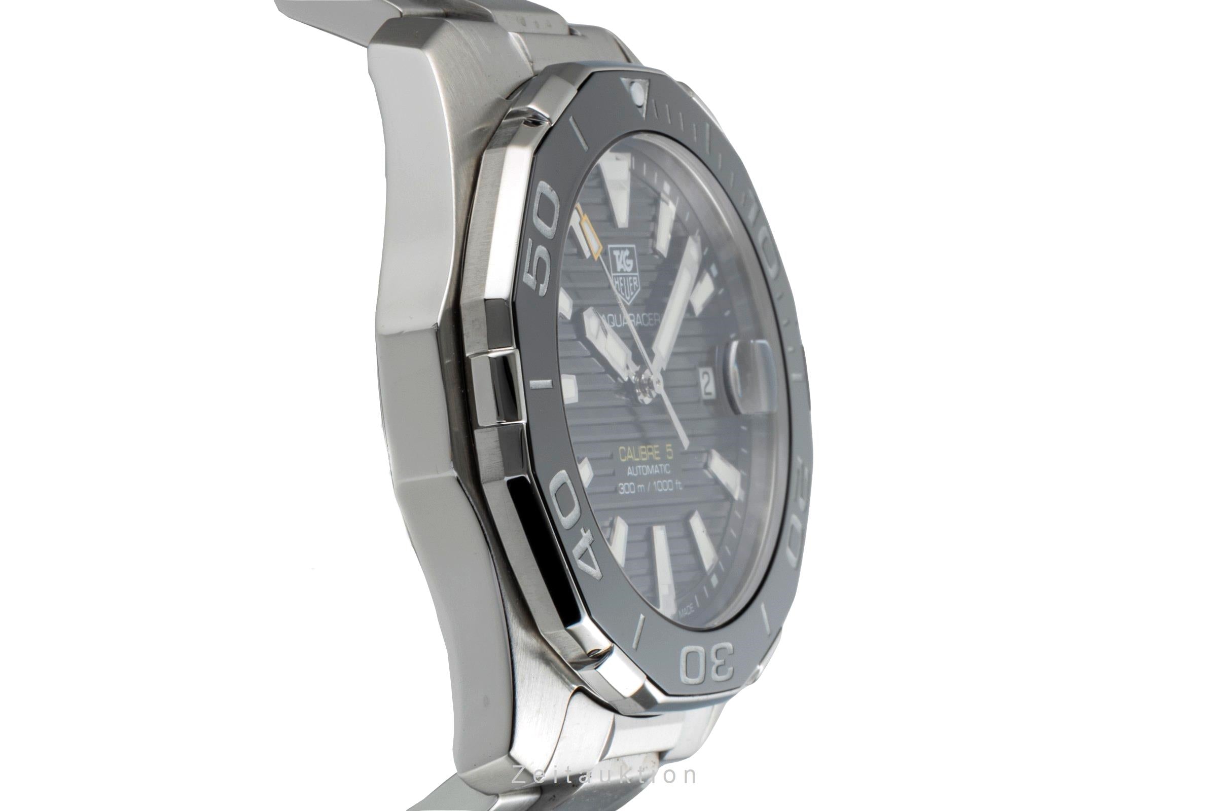 Tag Heuer Aquaracer steel automatic Kal. Calibre 5 Ref. WAY211A-1