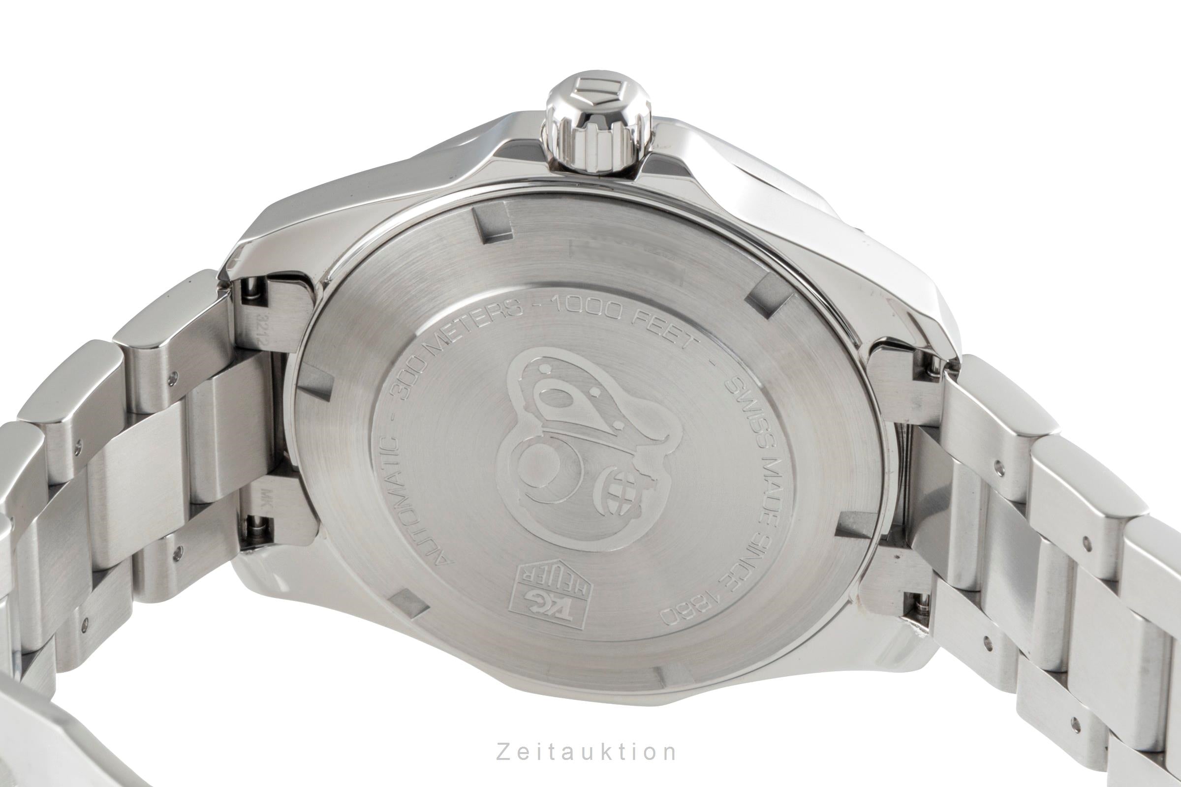 Tag Heuer Aquaracer steel automatic men's watch WAY211A-1  [2505343]
