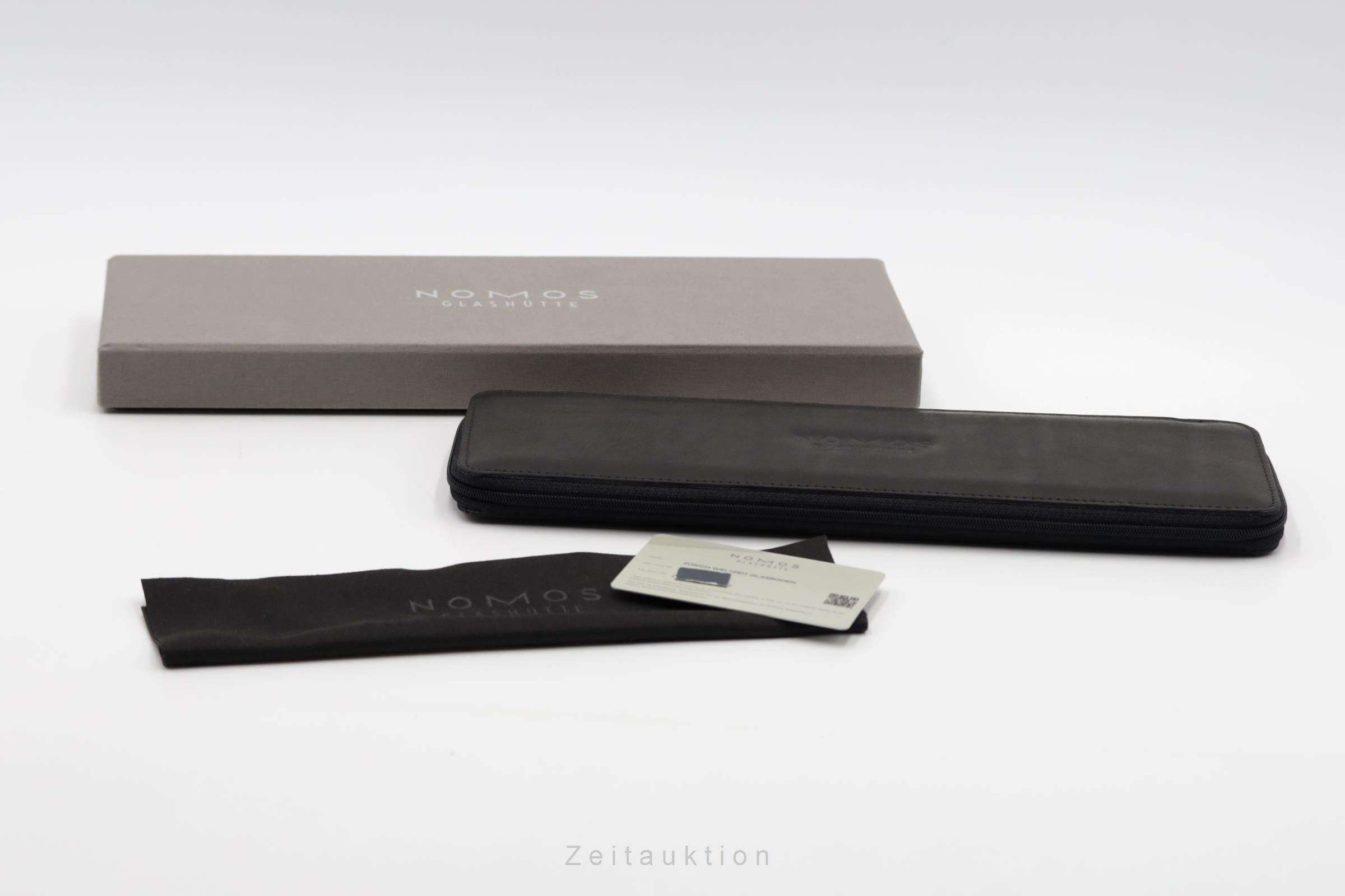 Nomos Zürich Weltzeituhr steel automatic men's watch 805 LP: 4820EUR  [2505344]