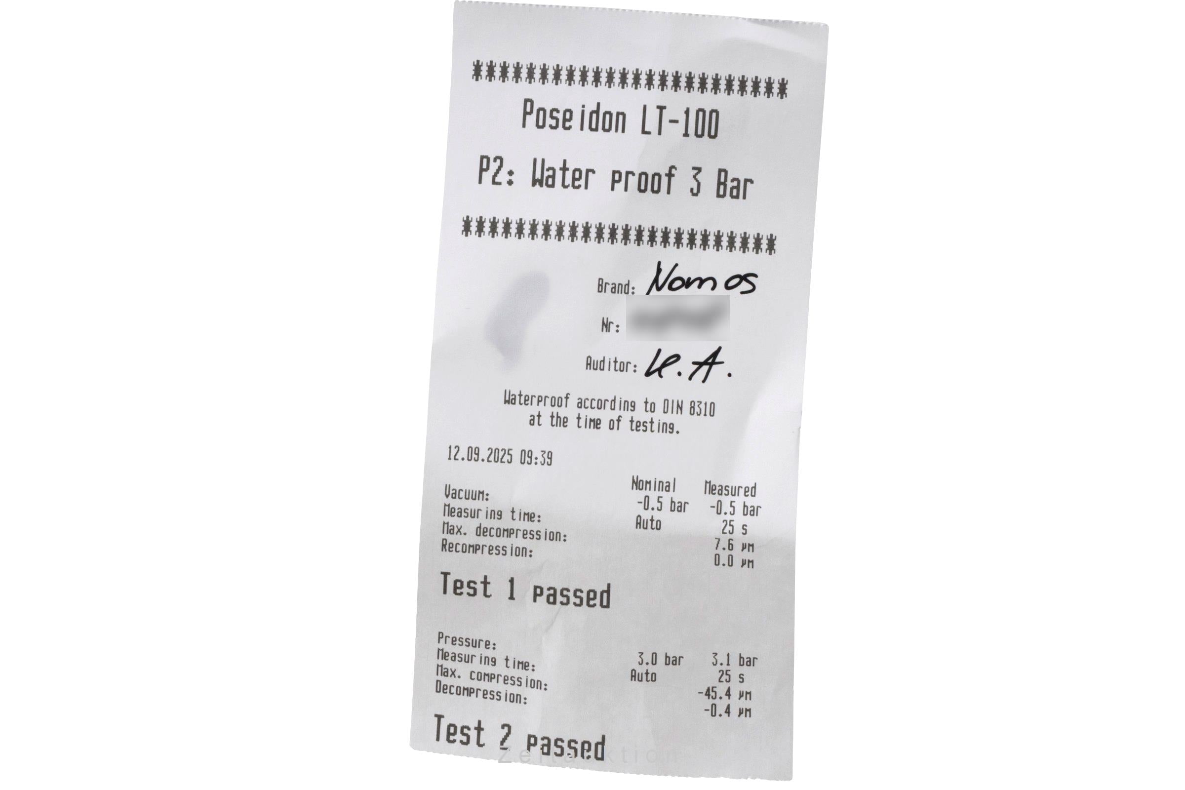 Nomos Zürich Weltzeituhr steel automatic men's watch 805 LP: 4820EUR  [2505344]