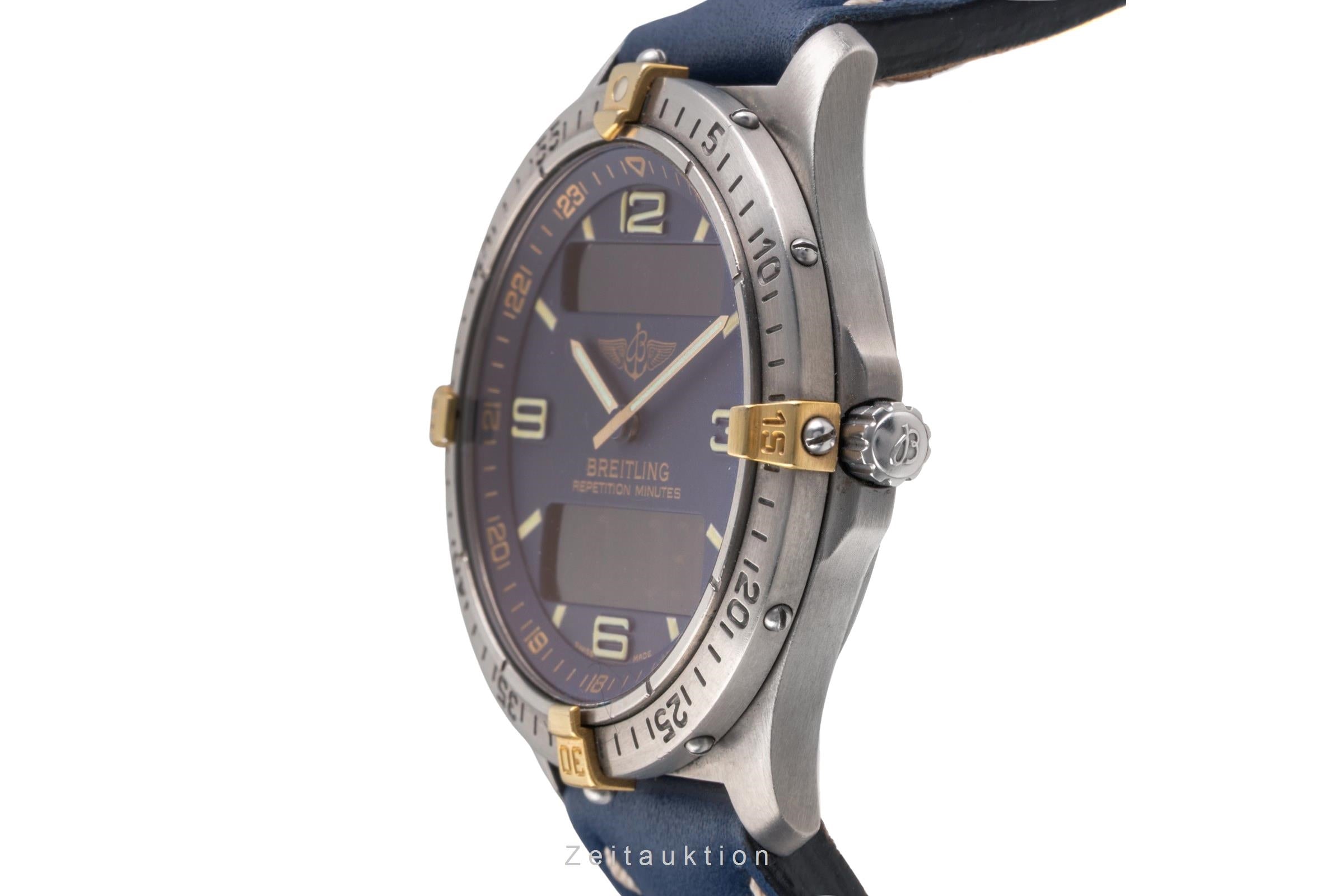 Breitling Aerospace cronografo titanio / oro quarzo orologio da uomo F65062  [2505345]
